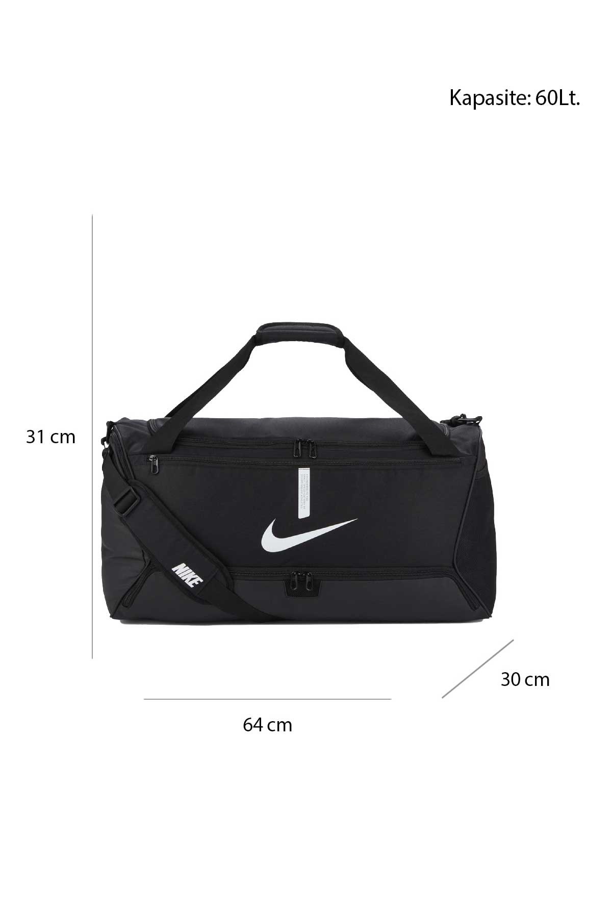 Nike Academy Team M Unisex Spor Çantası CU8090-010 Siyah