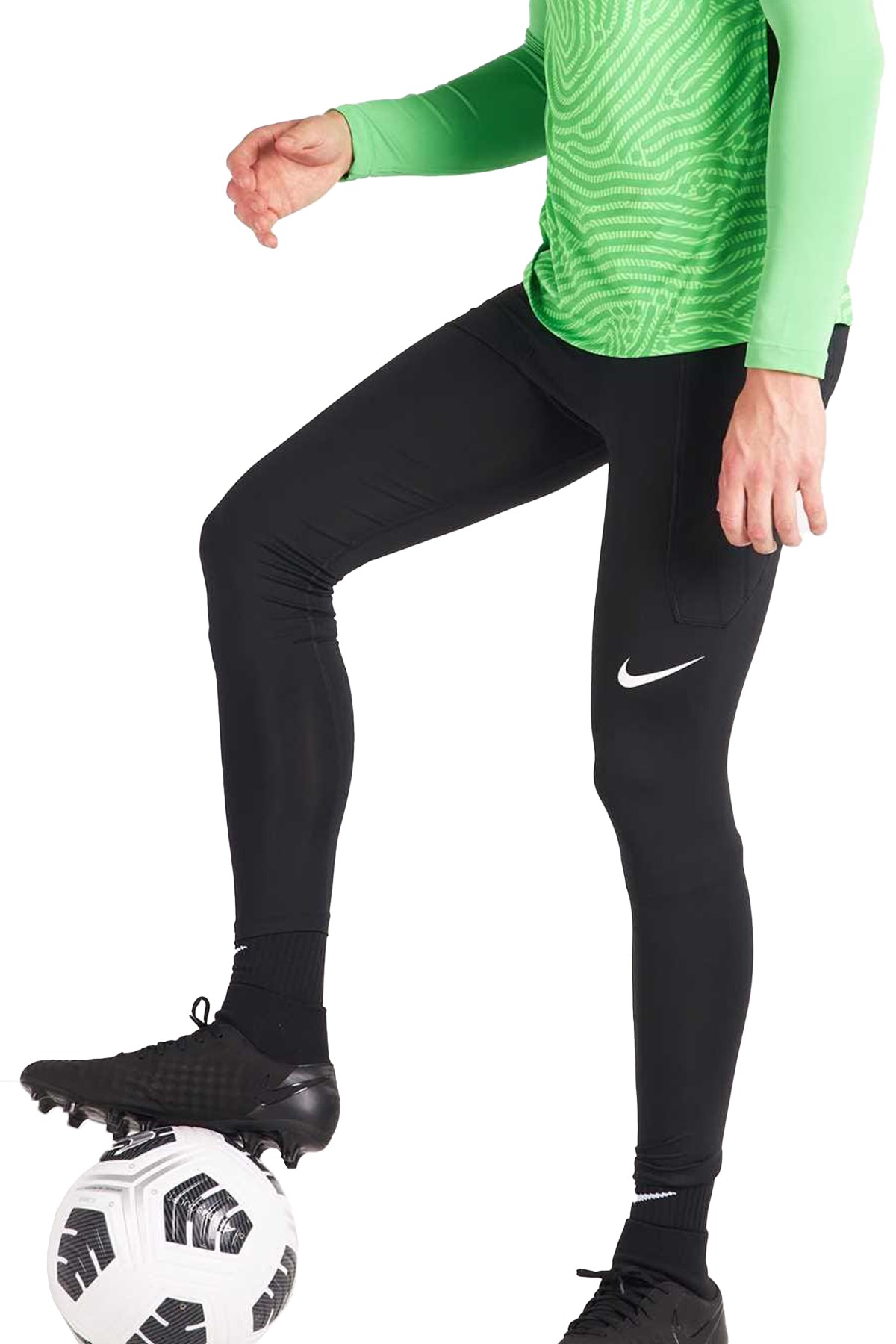 Nike Dri-Fit Gardien I Goalkeeper Erkek Tayt CV0045-010 Siyah