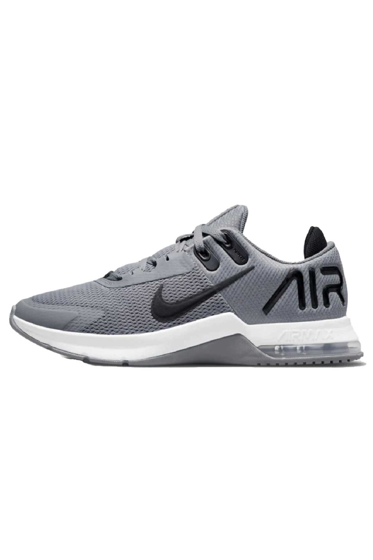 Nike Air Max Alpha Trainer 4 Erkek Spor Ayakkabı CW3396-001 Gri