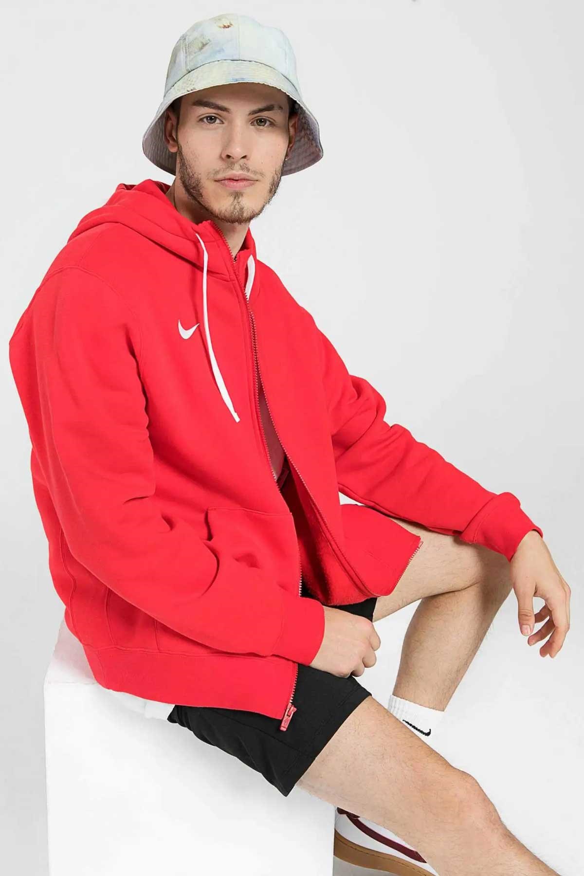 Nike Dry Park Erkek Sweatshirt CW6887-657 Kırmızı