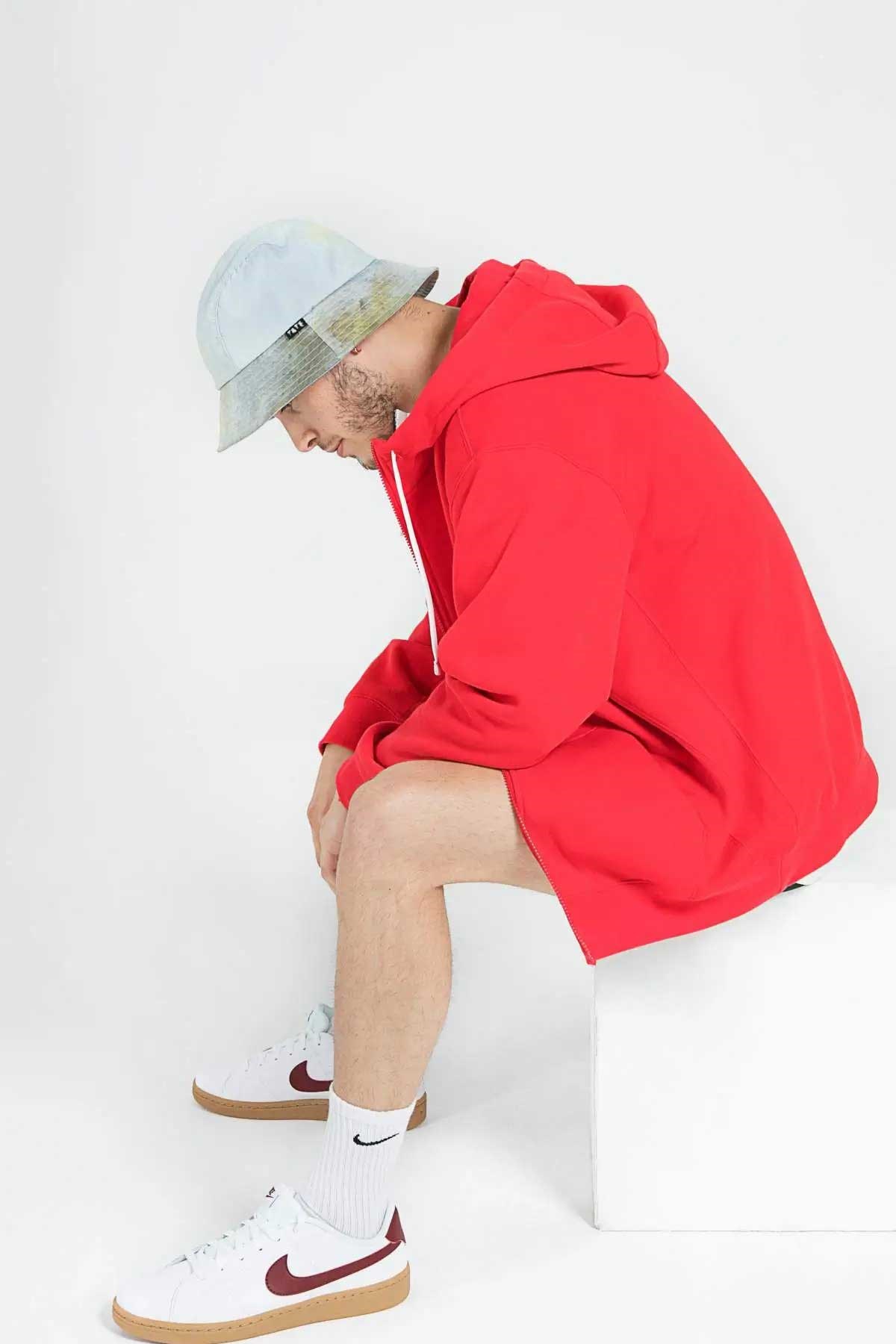 Nike Dry Park Erkek Sweatshirt CW6887-657 Kırmızı