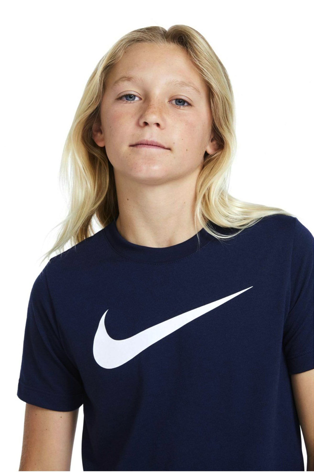 Nike Dri-Fit Park Unisex Tişört CW6941-451 Lacivert