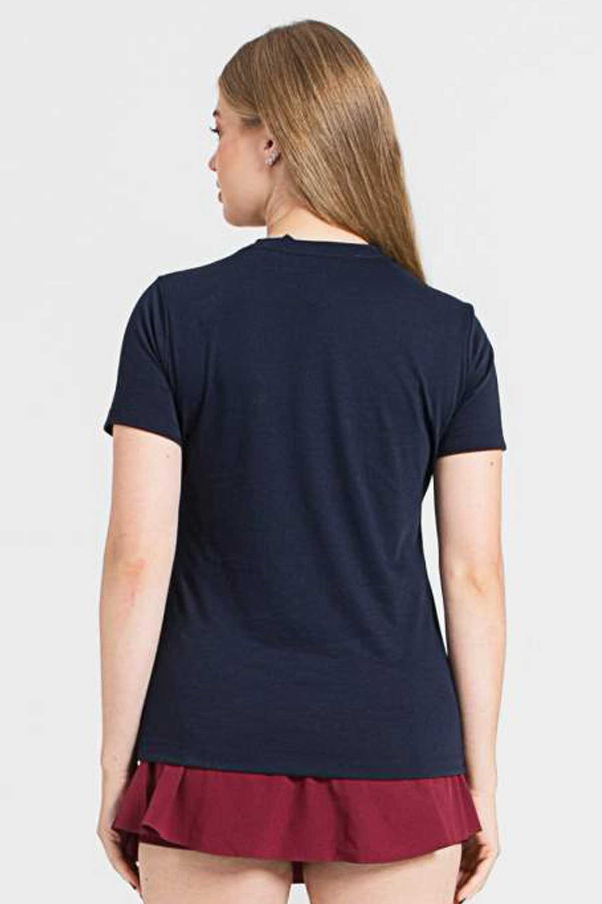 Nike Dri-Fit Park Kadın Tişört CW6967-451 Lacivert