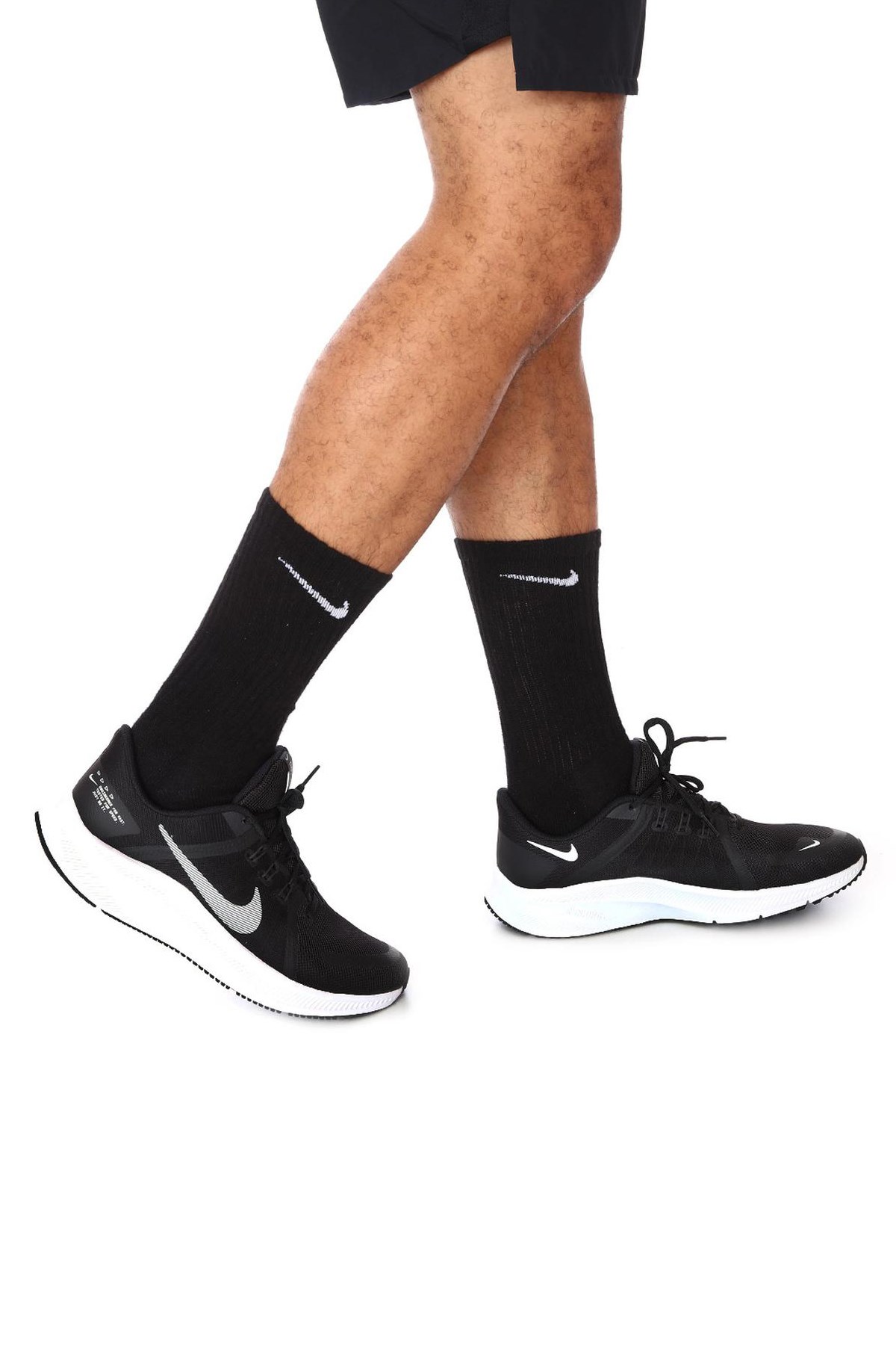 Nike Quest 4 Erkek Koşu Ayakkabı DA1105-006 Siyah