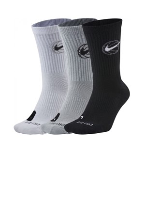Nike Everyday Crew Basketbol 3'lü Çorap DA2123-902