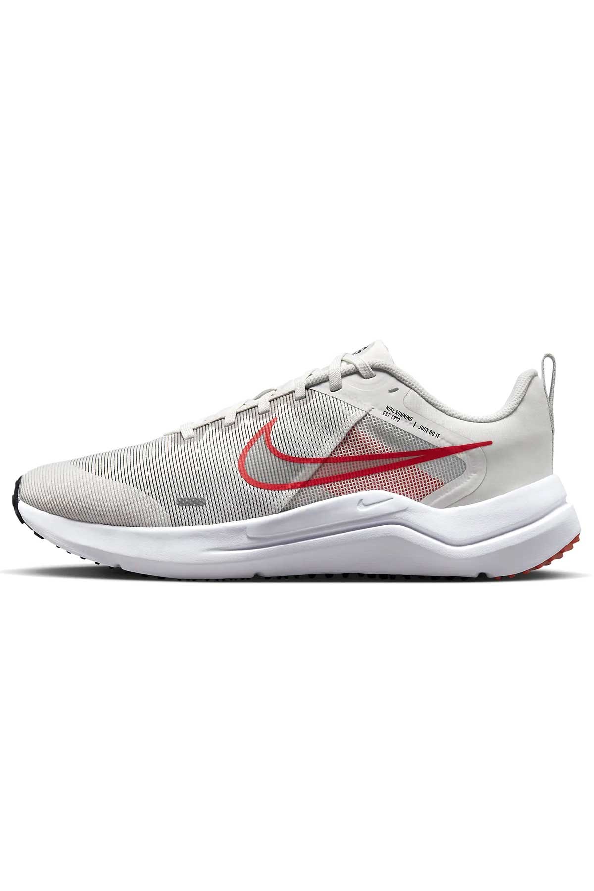 Nike Downshifter 12 Erkek Spor Ayakkabı DD9293-009 Beyaz