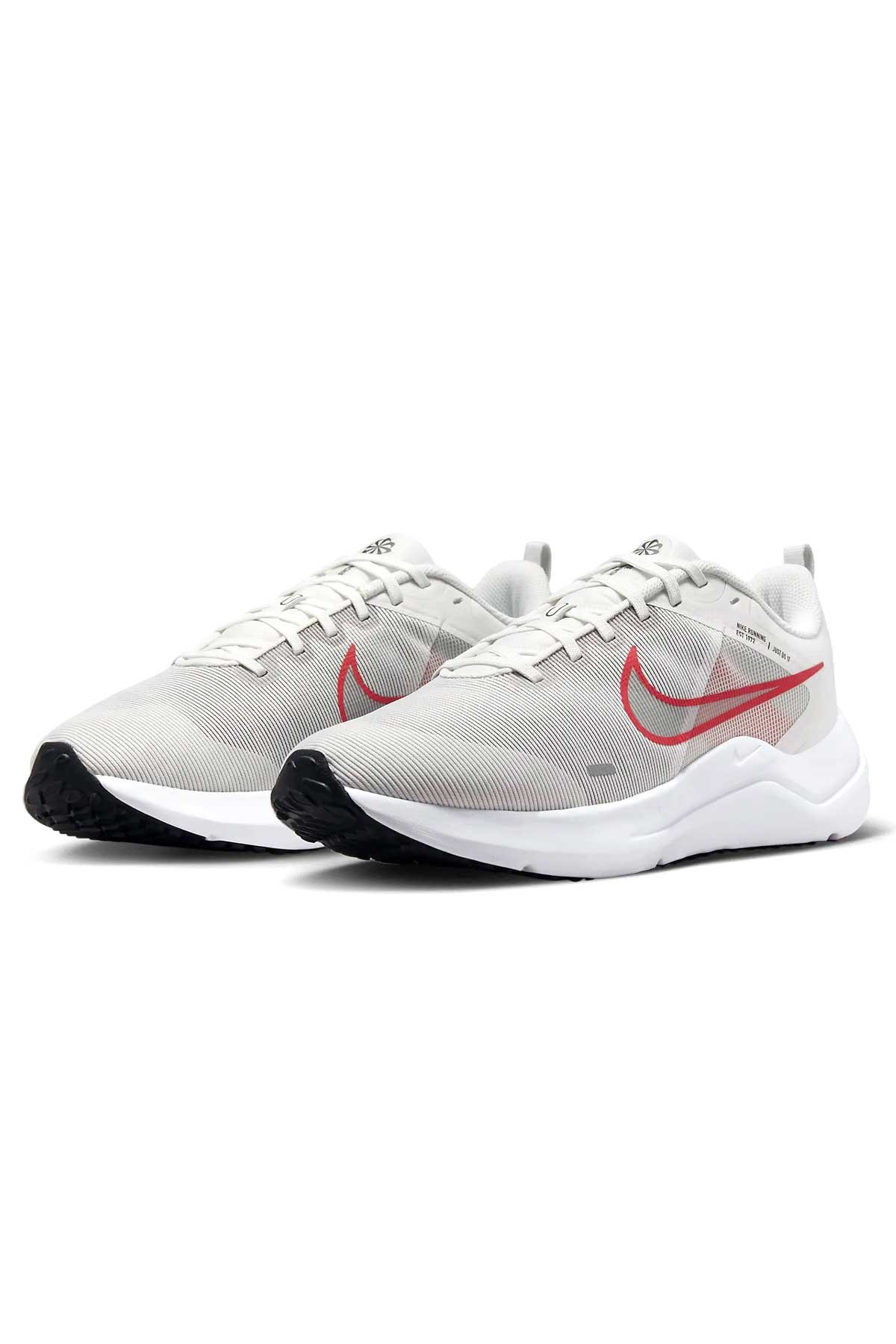 Nike Downshifter 12 Erkek Spor Ayakkabı DD9293-009 Beyaz