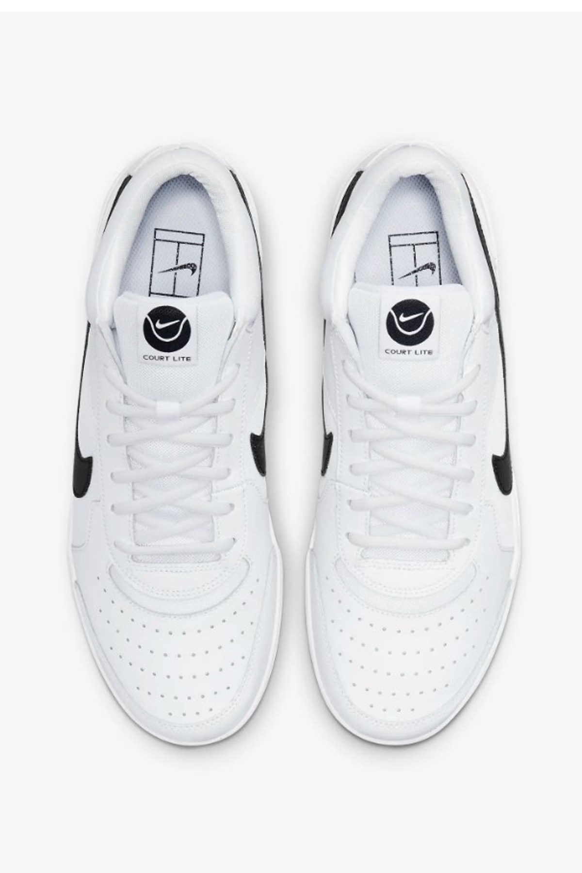 NikeCourt Zoom Lite 3 erkek Koşu Ayakkabı DH0626-100 Beyaz