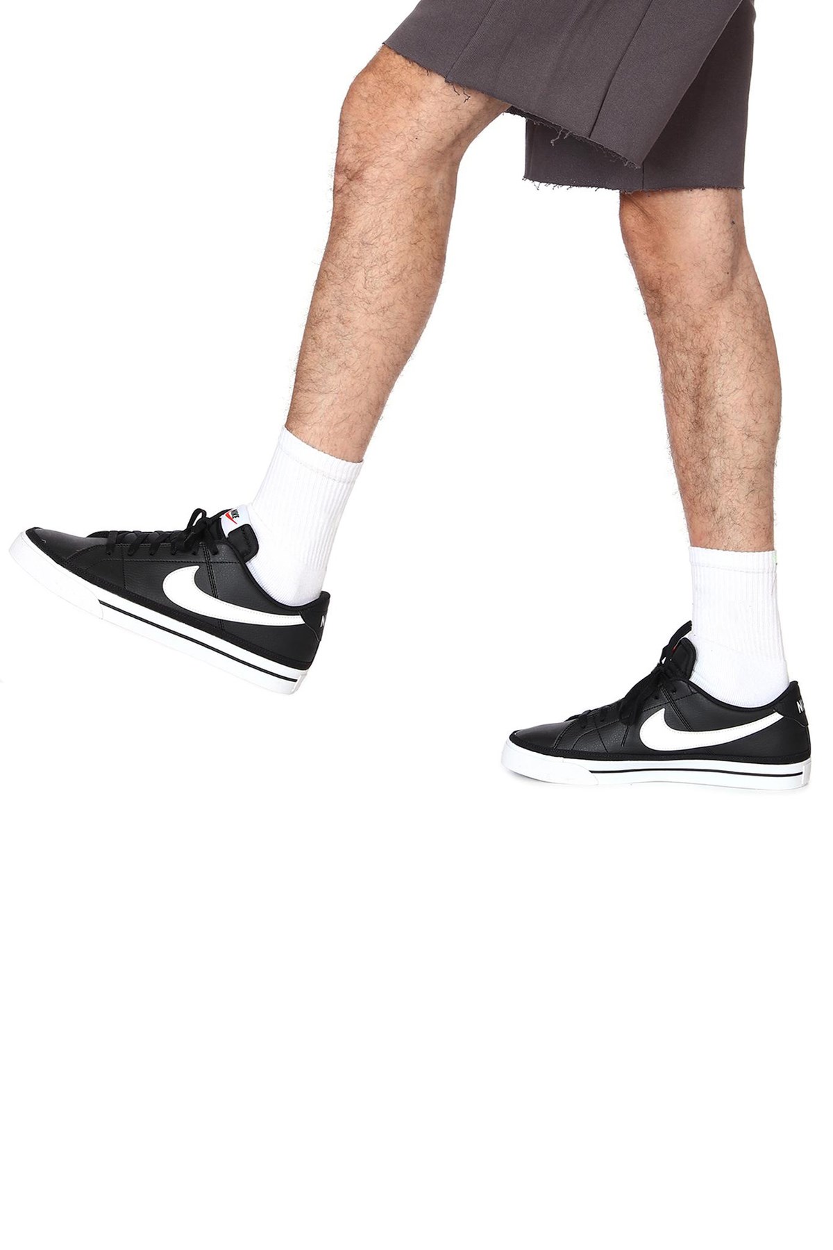 Nike Court Legacy Nn Erkek Sneaker DH3162-001 Gri