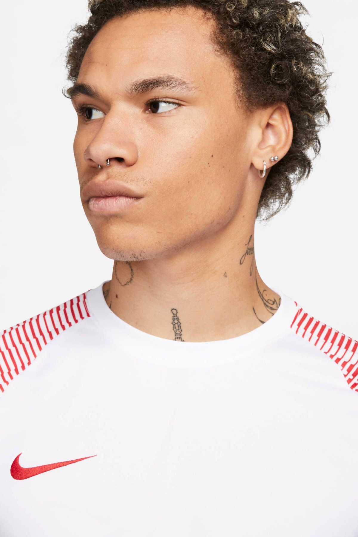 Nike Df Academy Erkek Tişört DH8031-100 Beyaz