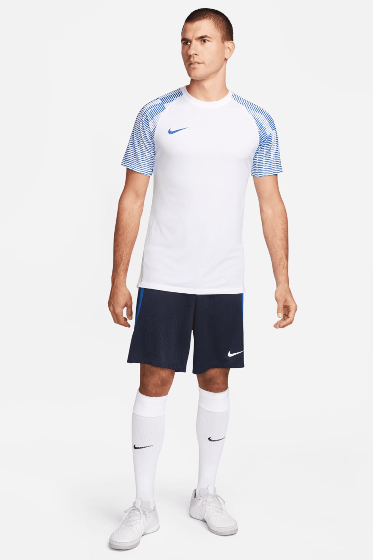 Nike Df Academy Erkek Tişört DH8031-102 Beyaz