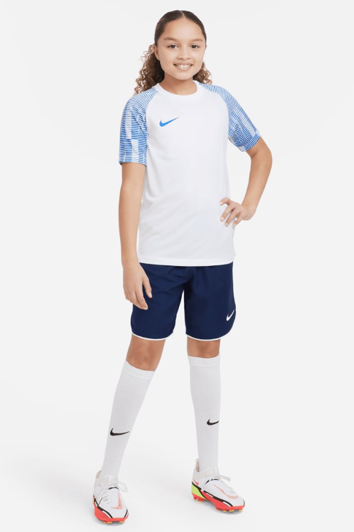 Nike Dri-Fit Academy Çocuk Tişört DH8369-102 Beyaz