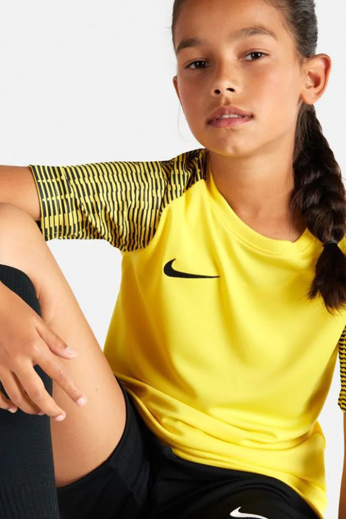 Nike Dri-Fit Academy Çocuk Tişört DH8369-719 Sarı