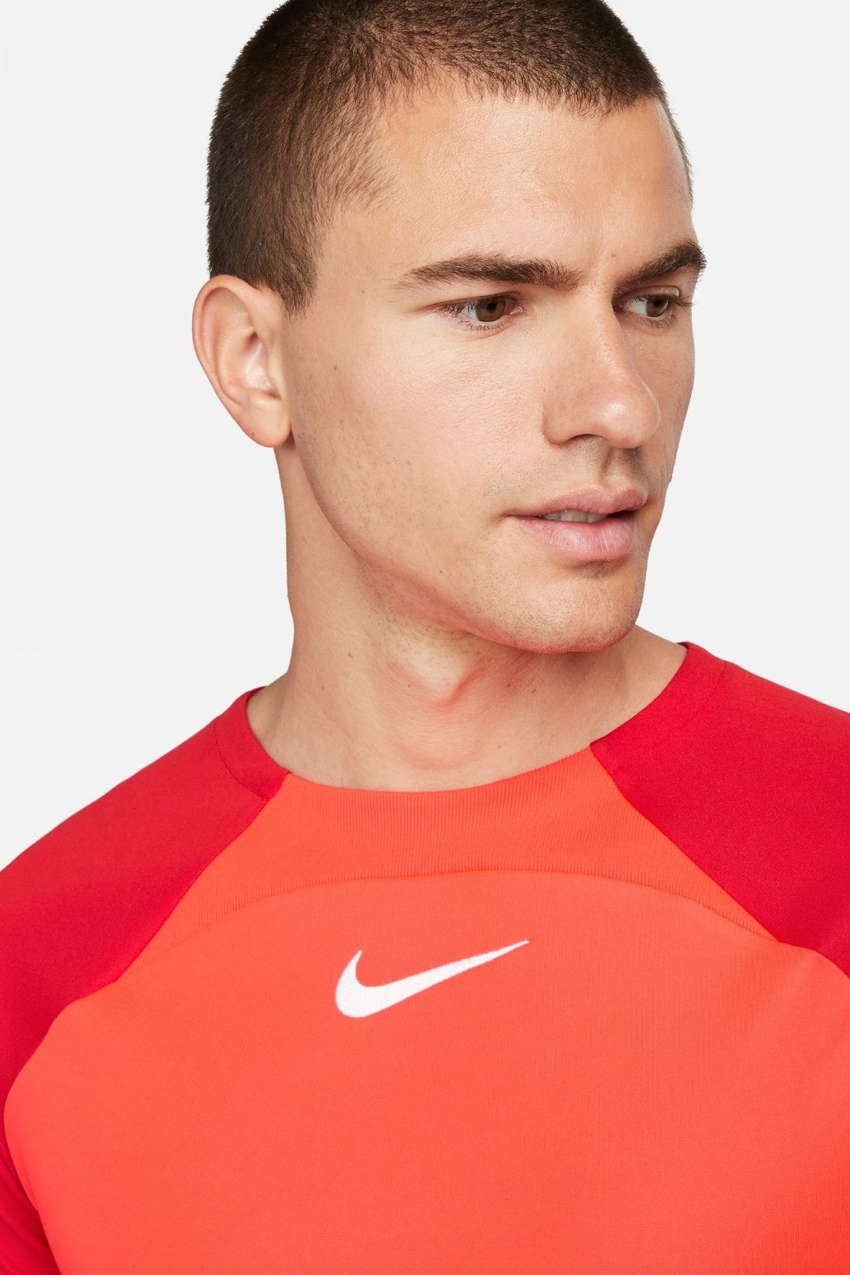 Nike Dri-FiT Academy Pro Erkek Tişört DH9225-635 Kırmızı