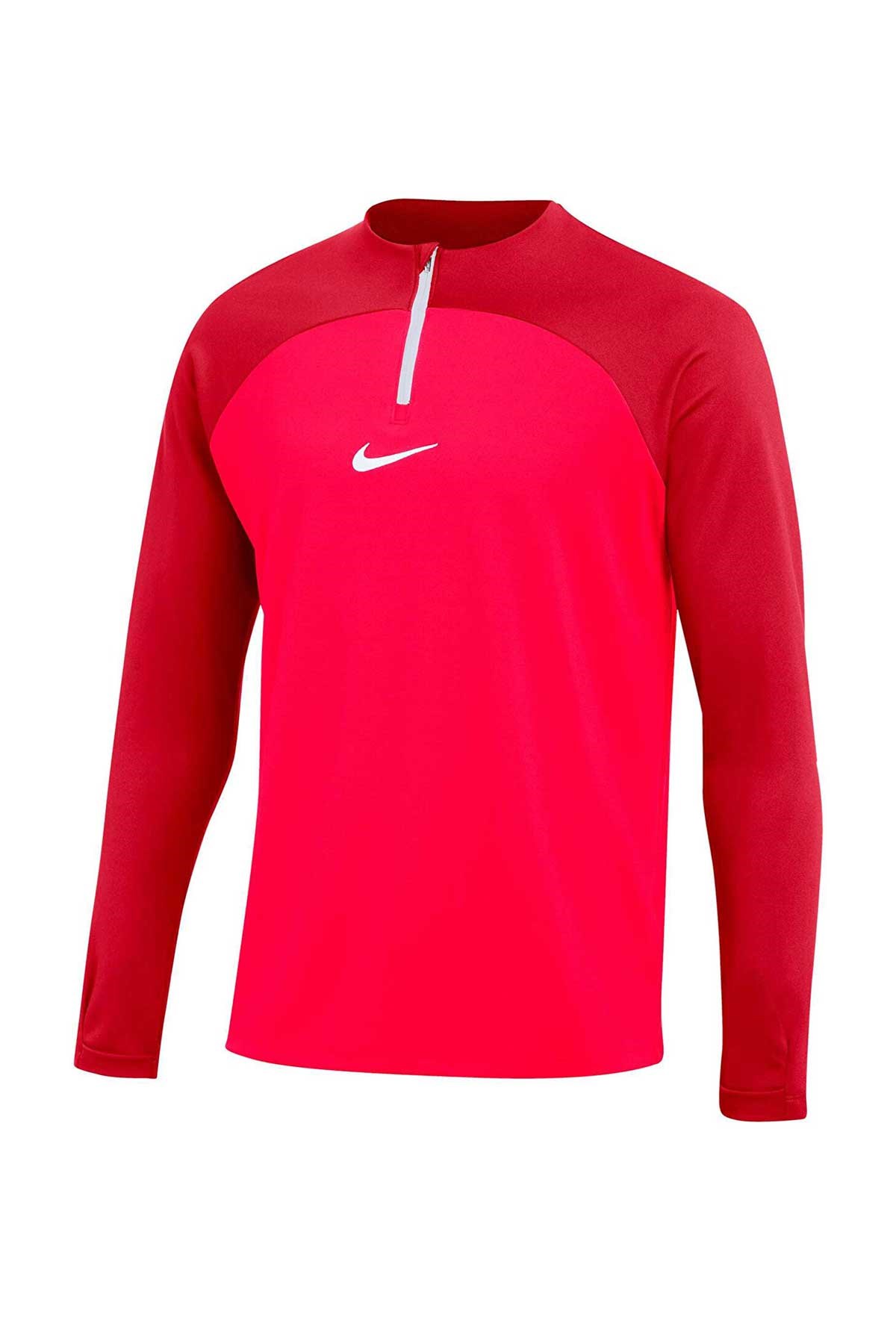 Nike Dri-FiT Academy Pro Erkek Sweatshirt DH9230-635 Kırmızı