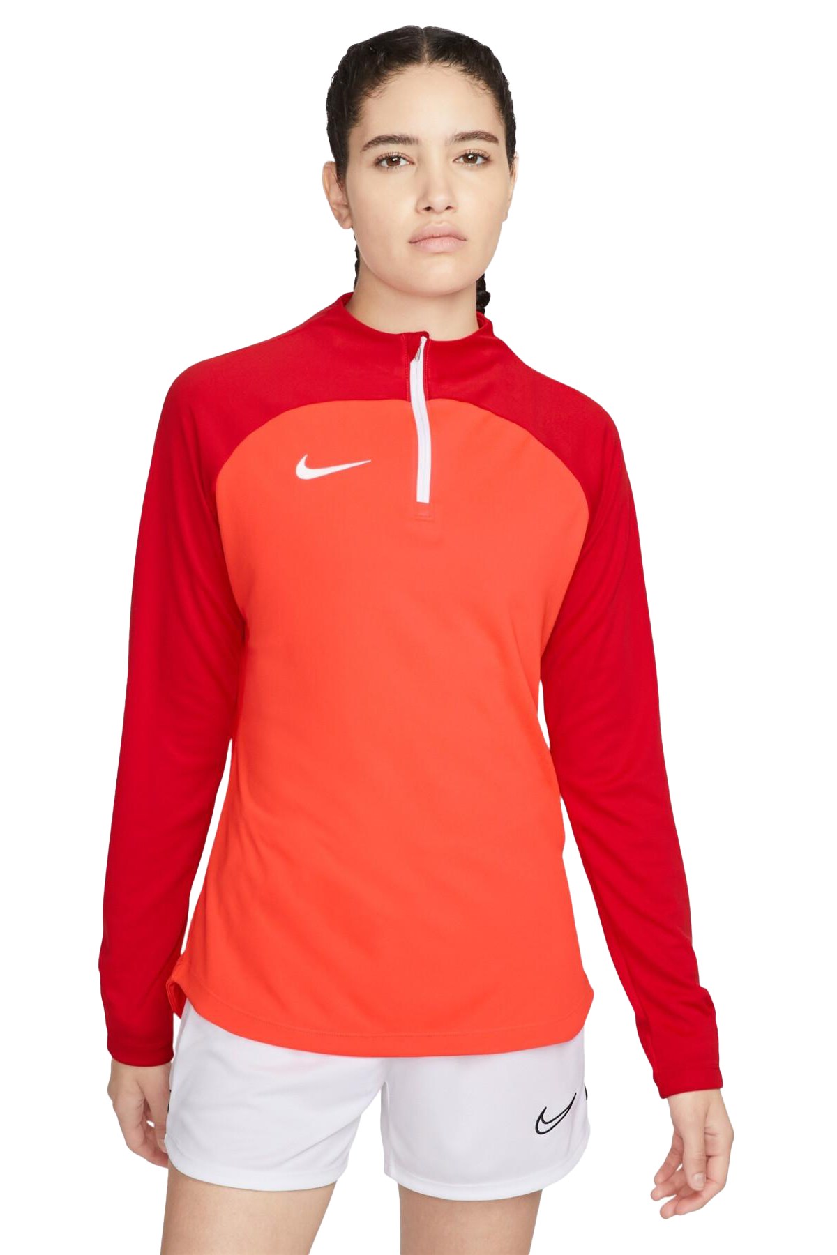 Nike Dri-FiT Academy Pro Kadın Sweatshirt DH9246-635 Kırmızı
