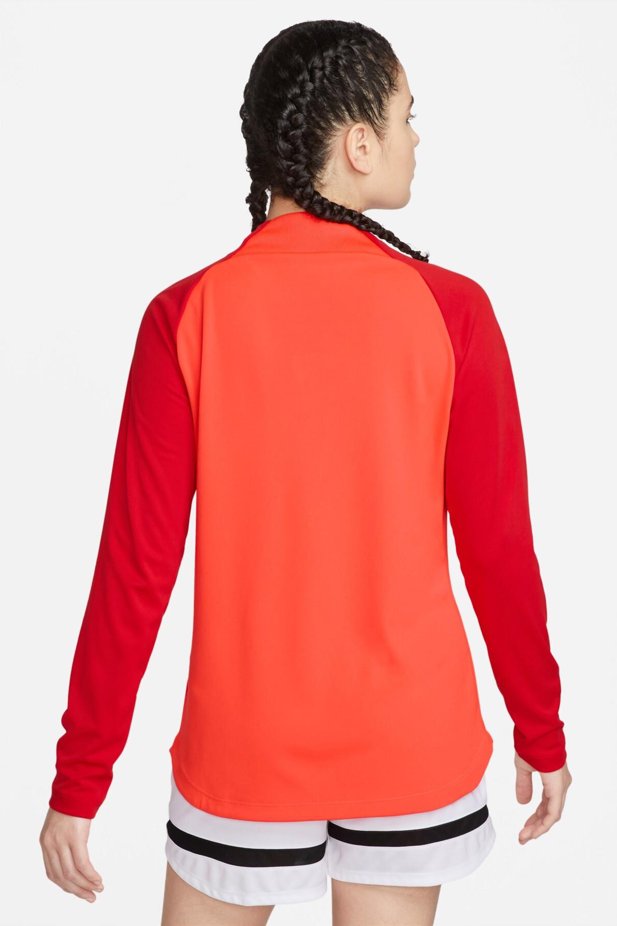 Nike Dri-FiT Academy Pro Kadın Sweatshirt DH9246-635 Kırmızı