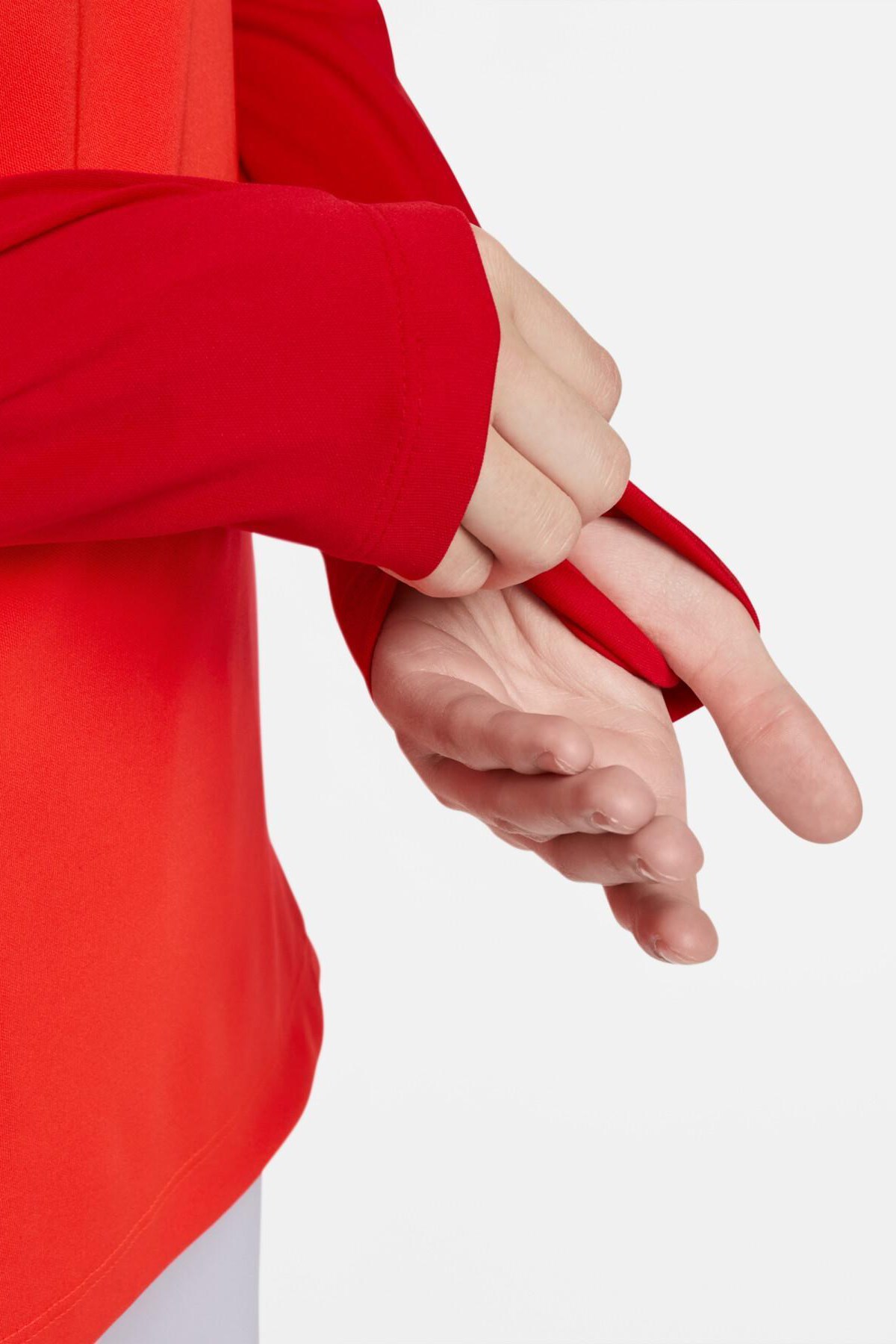 Nike Dri-FiT Academy Pro Kadın Sweatshirt DH9246-635 Kırmızı