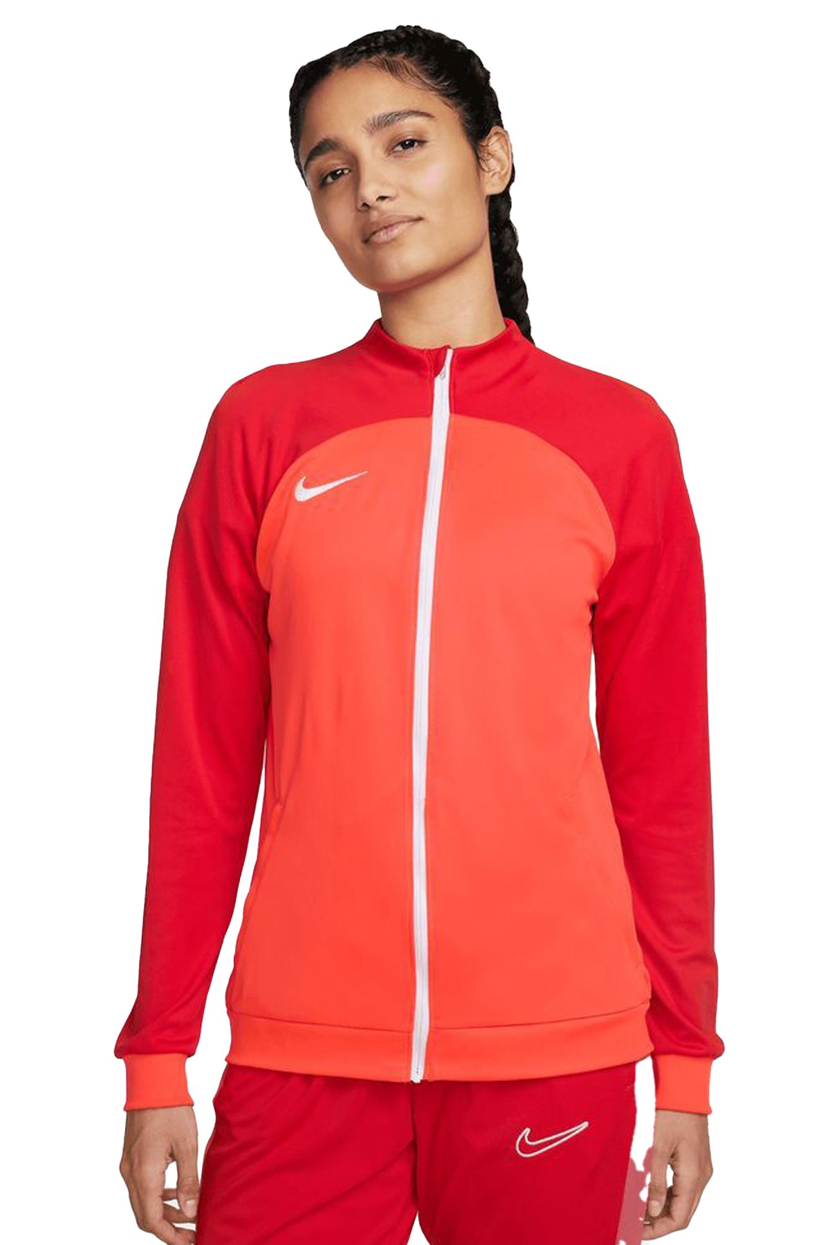 Nike Dri-FIT Academy Pro Kadın Ceket DH9250-635 Kırmızı