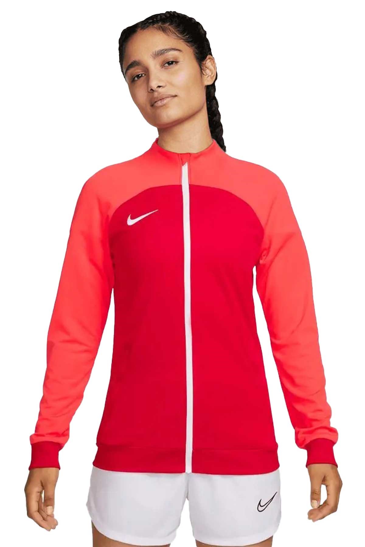 Nike Dri-FIT Academy Pro Kadın Sweatshirt DH9250-657 Kırmızı