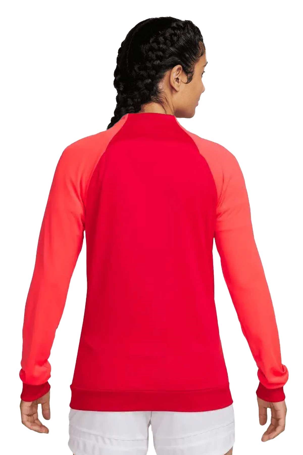 Nike Dri-FIT Academy Pro Kadın Sweatshirt DH9250-657 Kırmızı