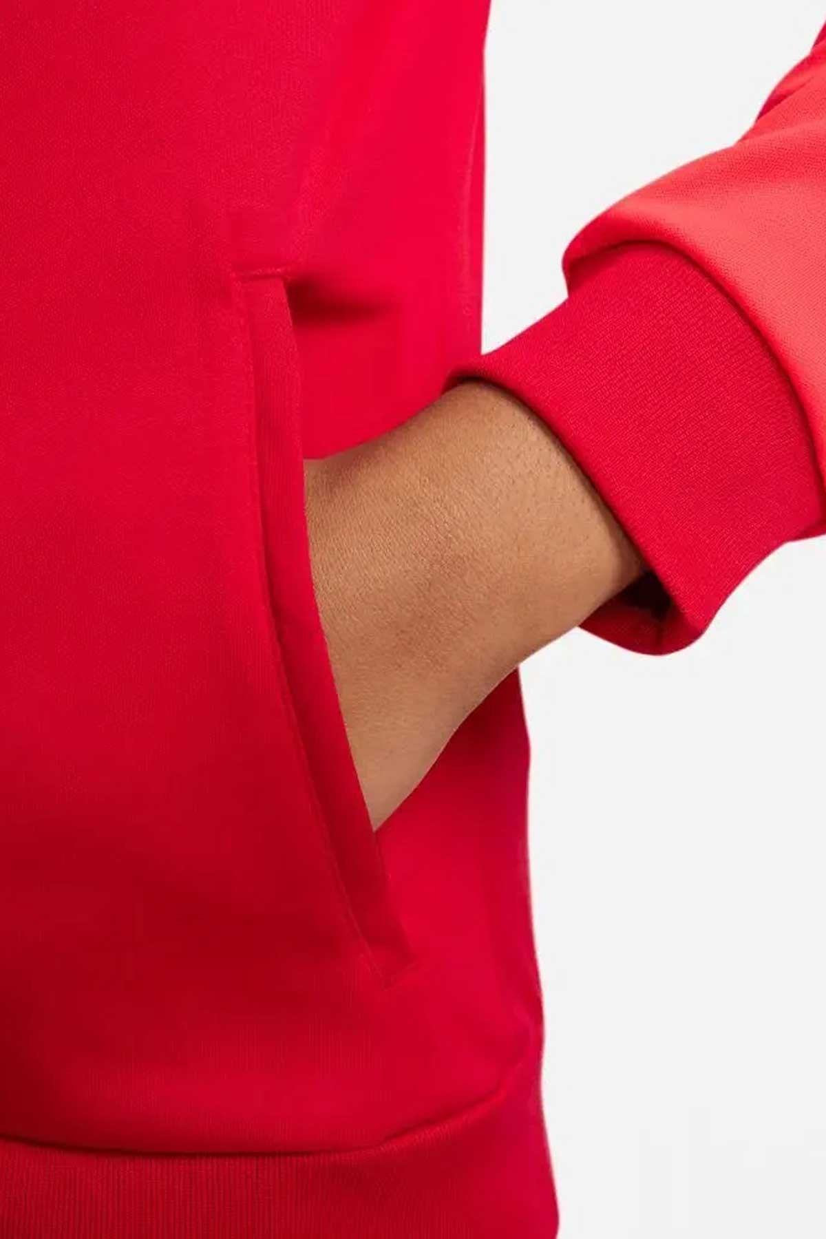 Nike Dri-FIT Academy Pro Kadın Sweatshirt DH9250-657 Kırmızı