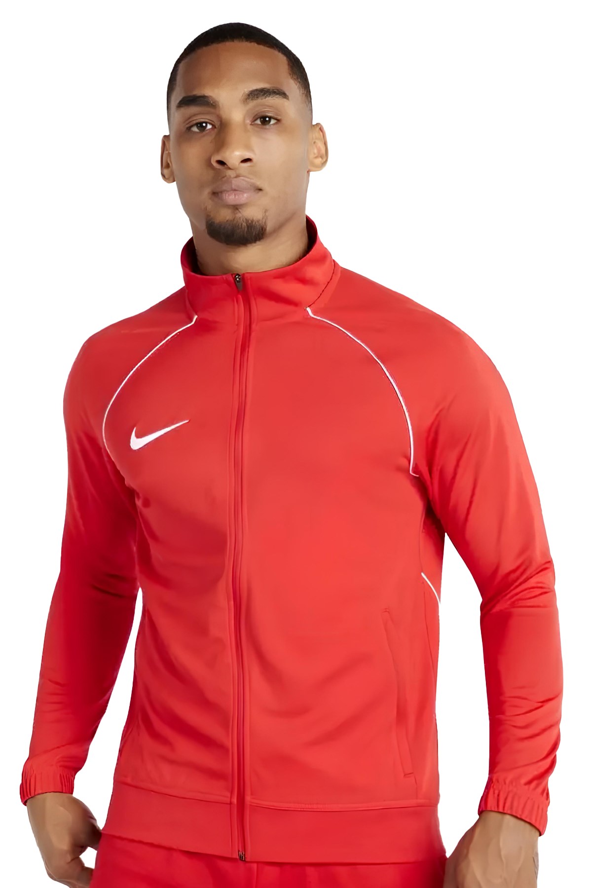 Nike Dri-FiT Academy Pro Erkek Sweatshirt DH9384-657 Kırmızı