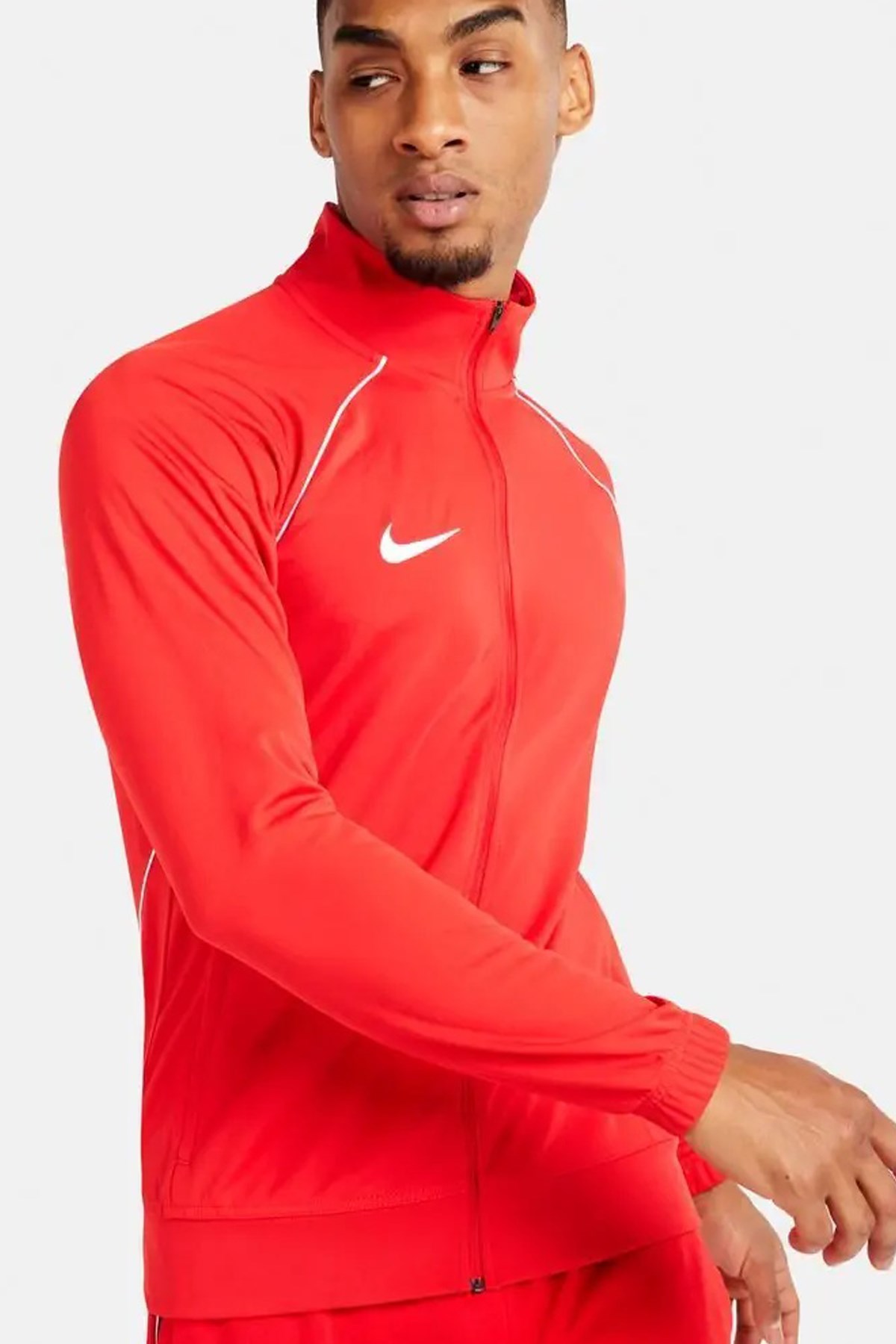 Nike Dri-FiT Academy Pro Erkek Sweatshirt DH9384-657 Kırmızı