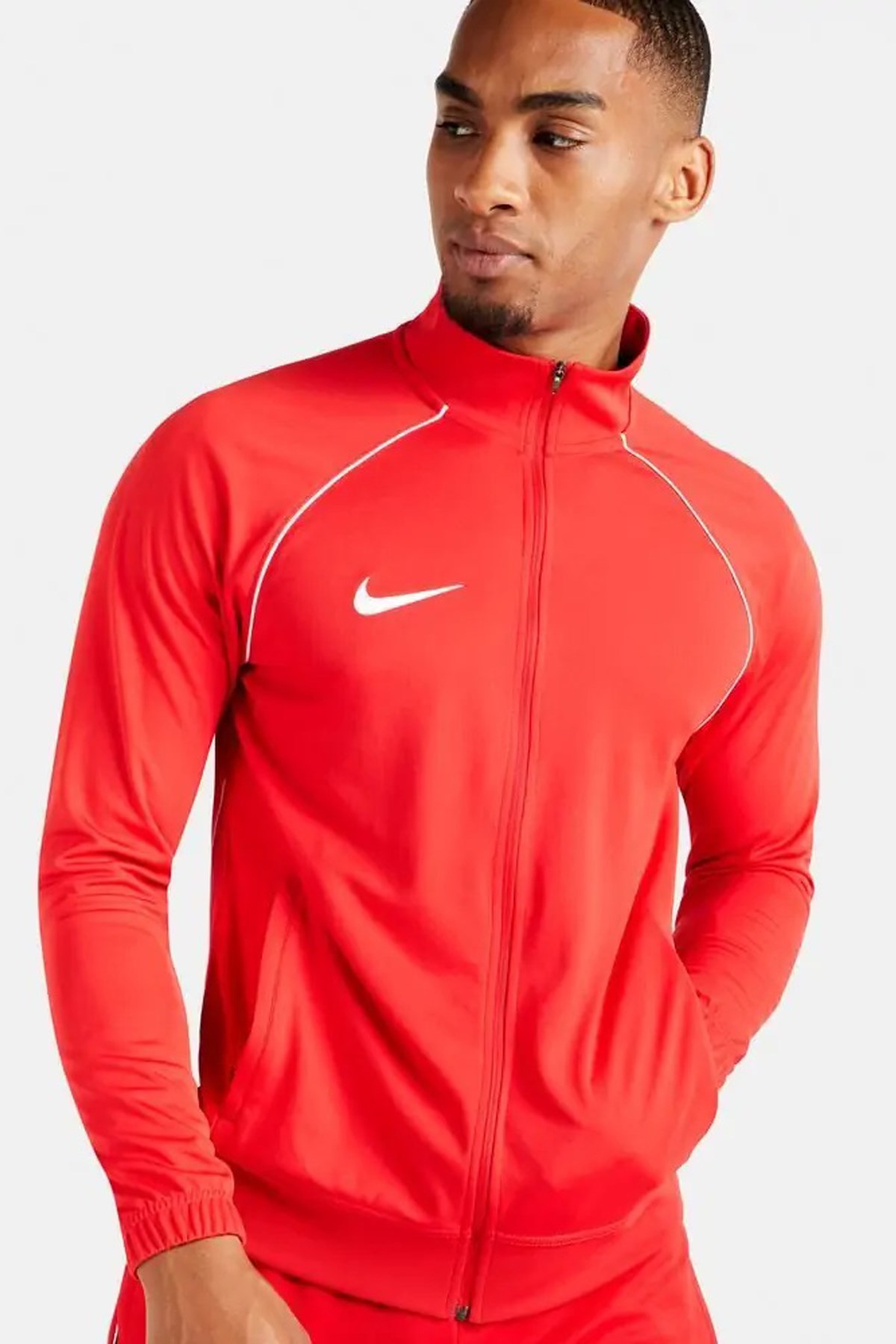 Nike Dri-FiT Academy Pro Erkek Sweatshirt DH9384-657 Kırmızı