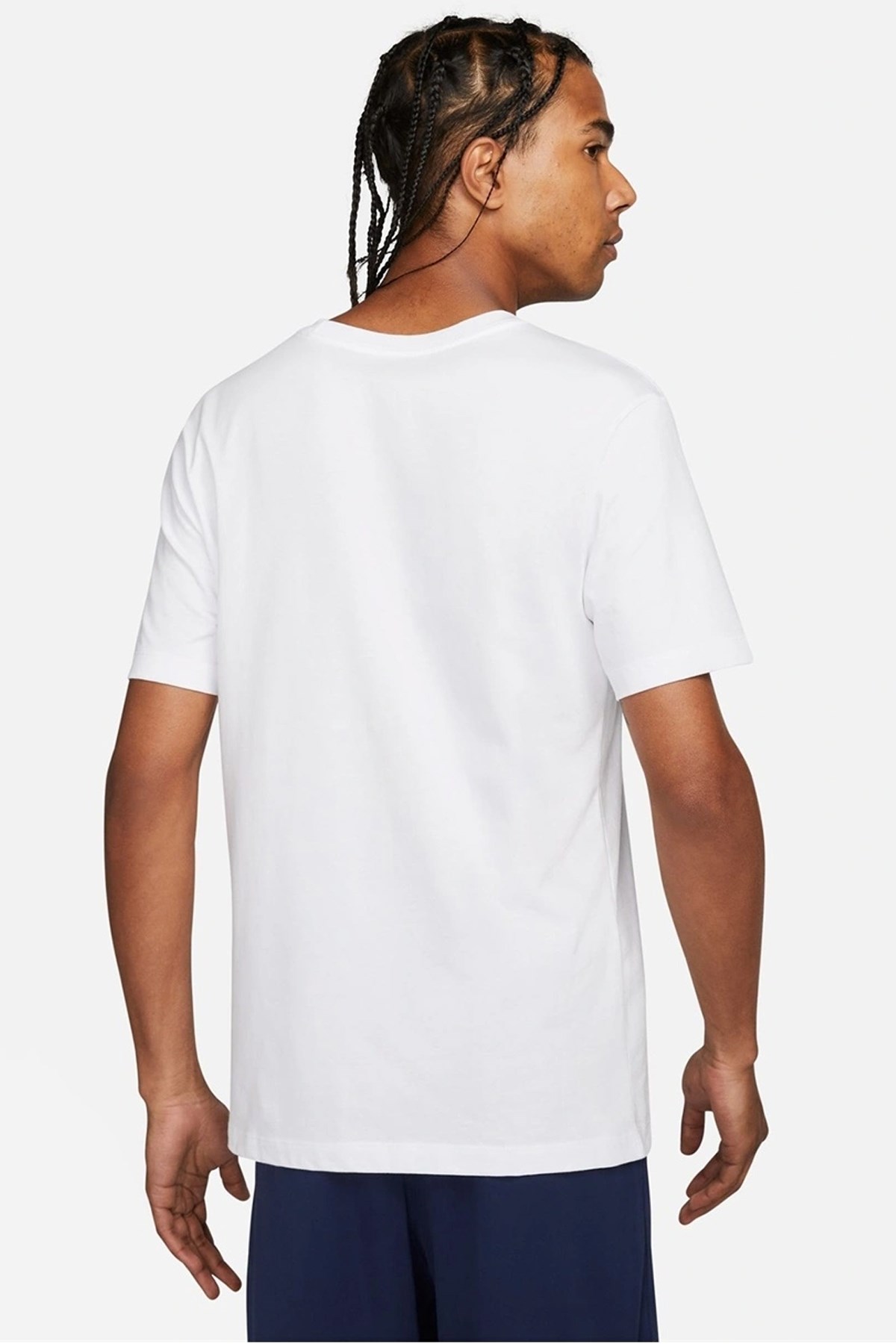 Nike Paris Saint-Germain Crest Tee Erkek Tişört DJ1315-100 Beyaz