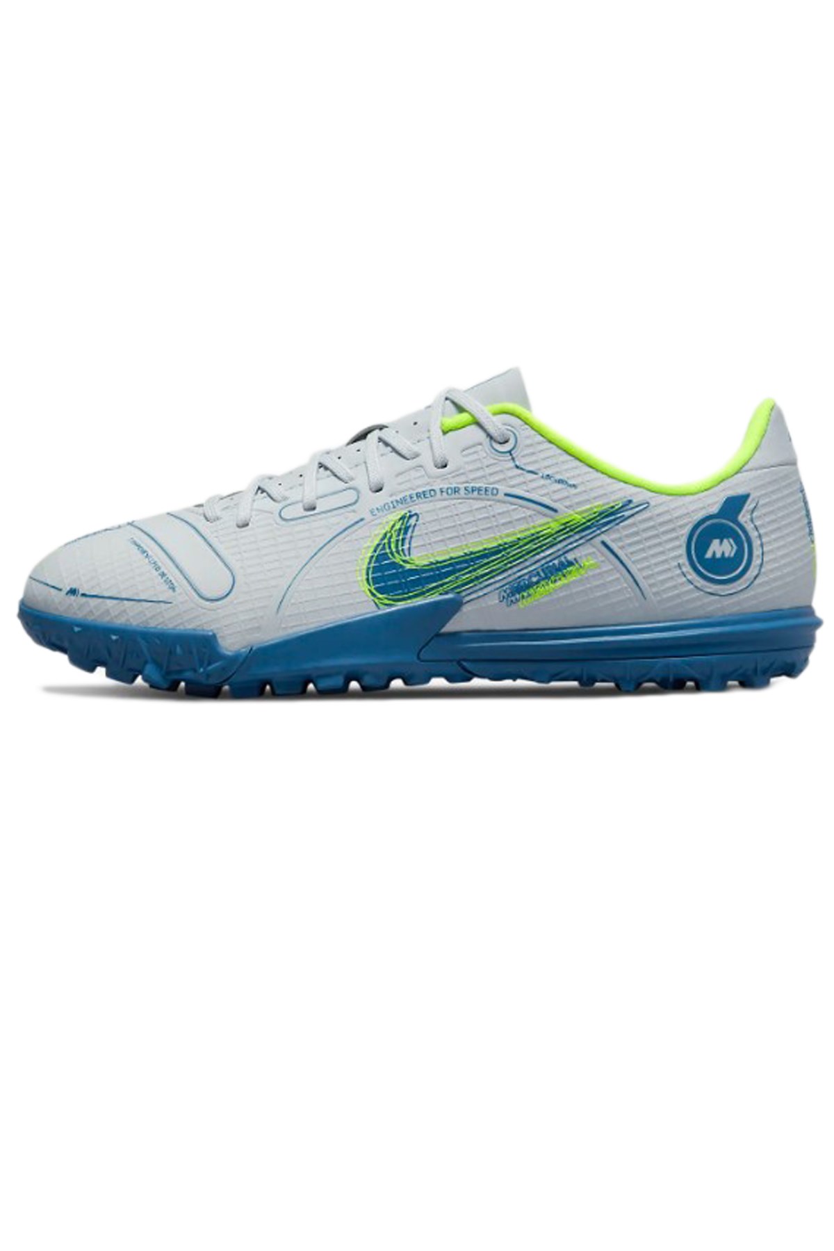 Nike Jr. Mercurial Vapor 14 Academy TF Çocuk Halısaha DJ2863-054 Gri