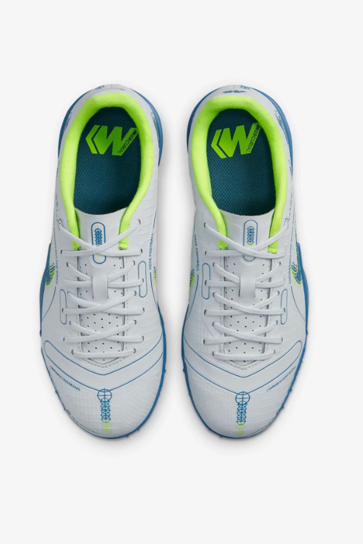 Nike Jr. Mercurial Vapor 14 Academy TF Çocuk Halısaha DJ2863-054 Gri