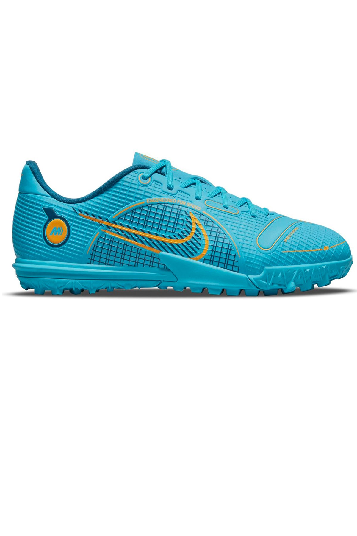 Nike Jr. Mercurial Vapor 14 Academy TF Çocuk Halısaha DJ2863-484 Mavi