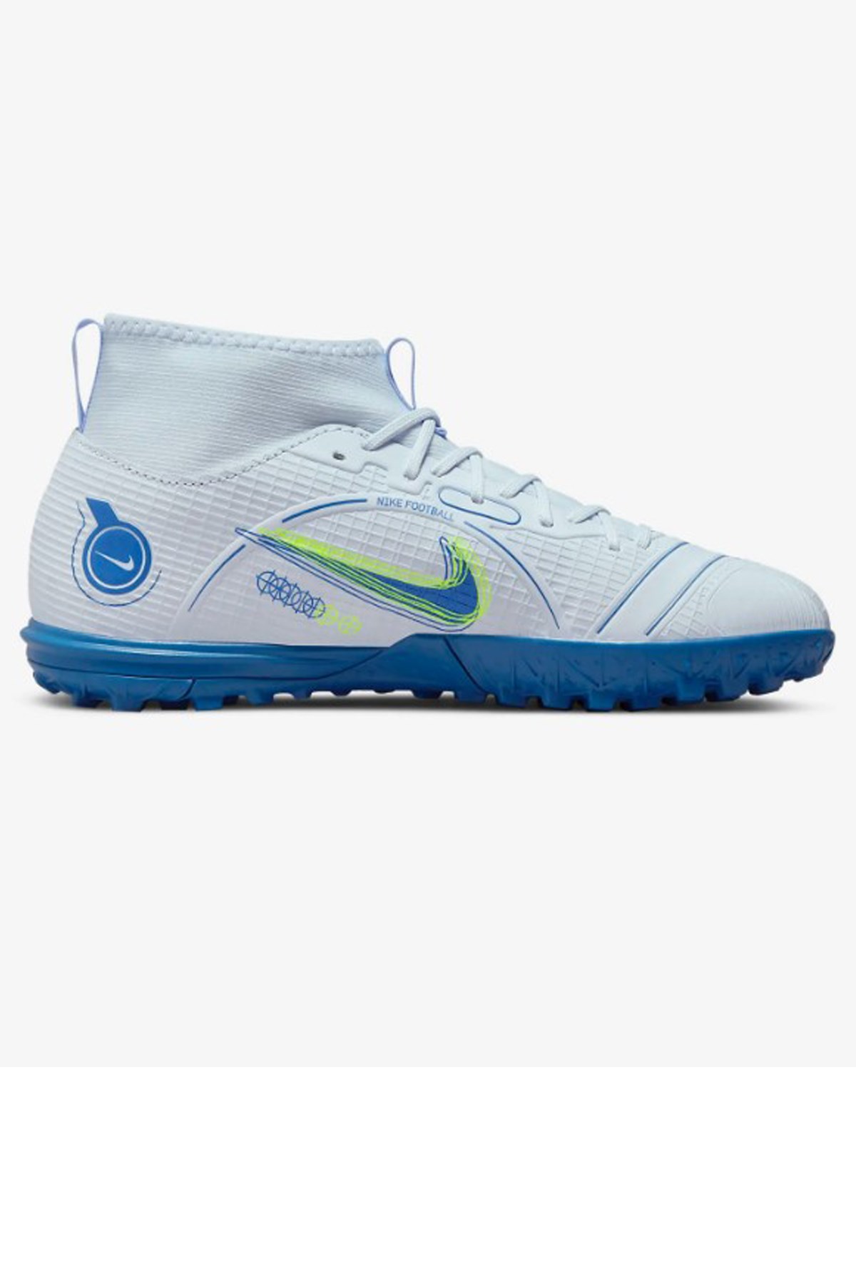Nike Mercurial Superfly 8 Çocuk Halısaha DJ2864-054 Gri