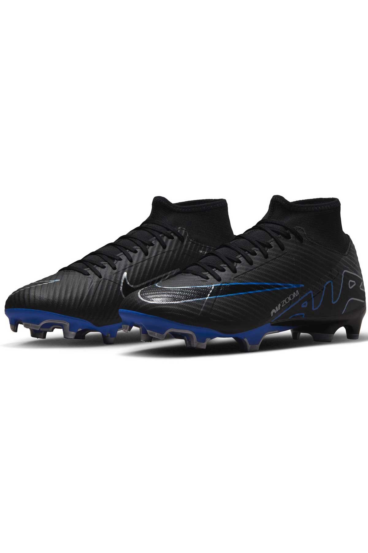 Nike Zoom Superfly 9 Academy Fg/Mg Erkek Krampon DJ5625-040 Siyah