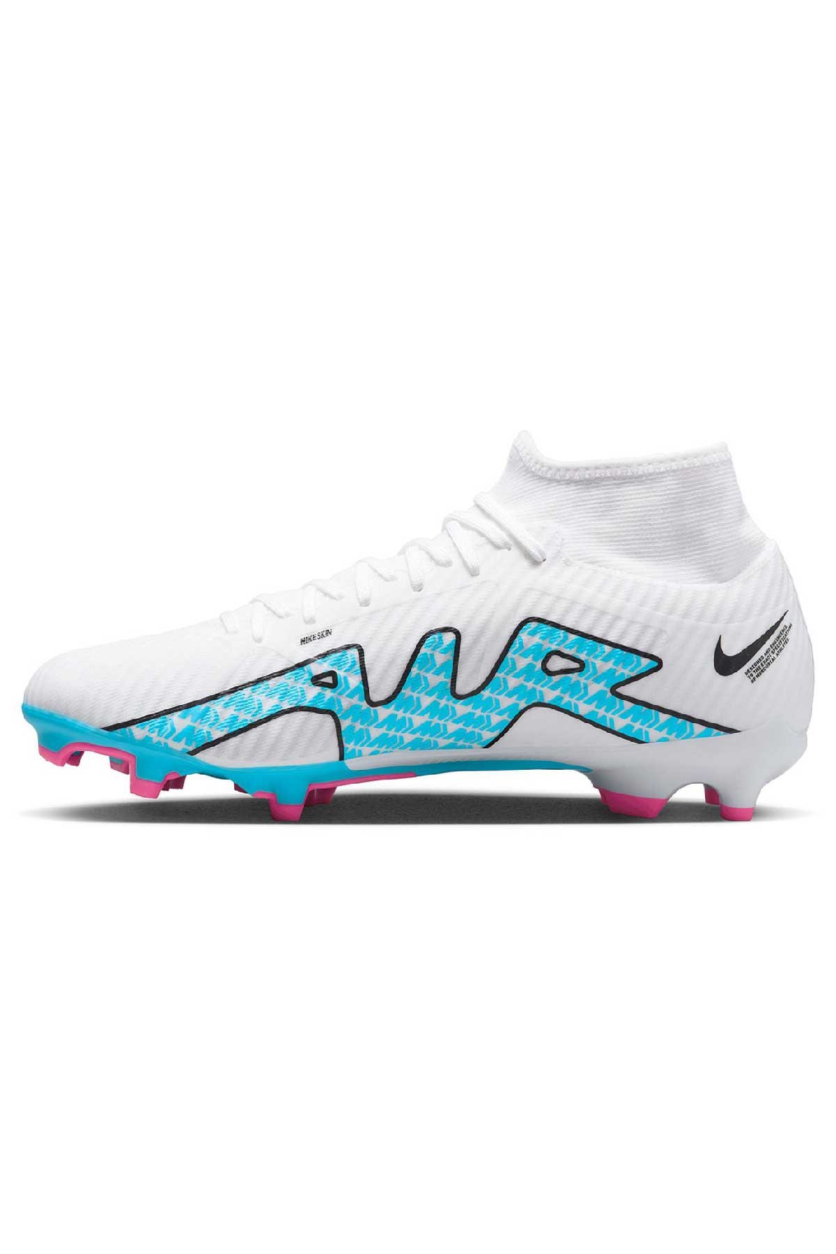Nike Zoom Mercurial Superfly 9 Erkek Krampon DJ5625-146 Beyaz
