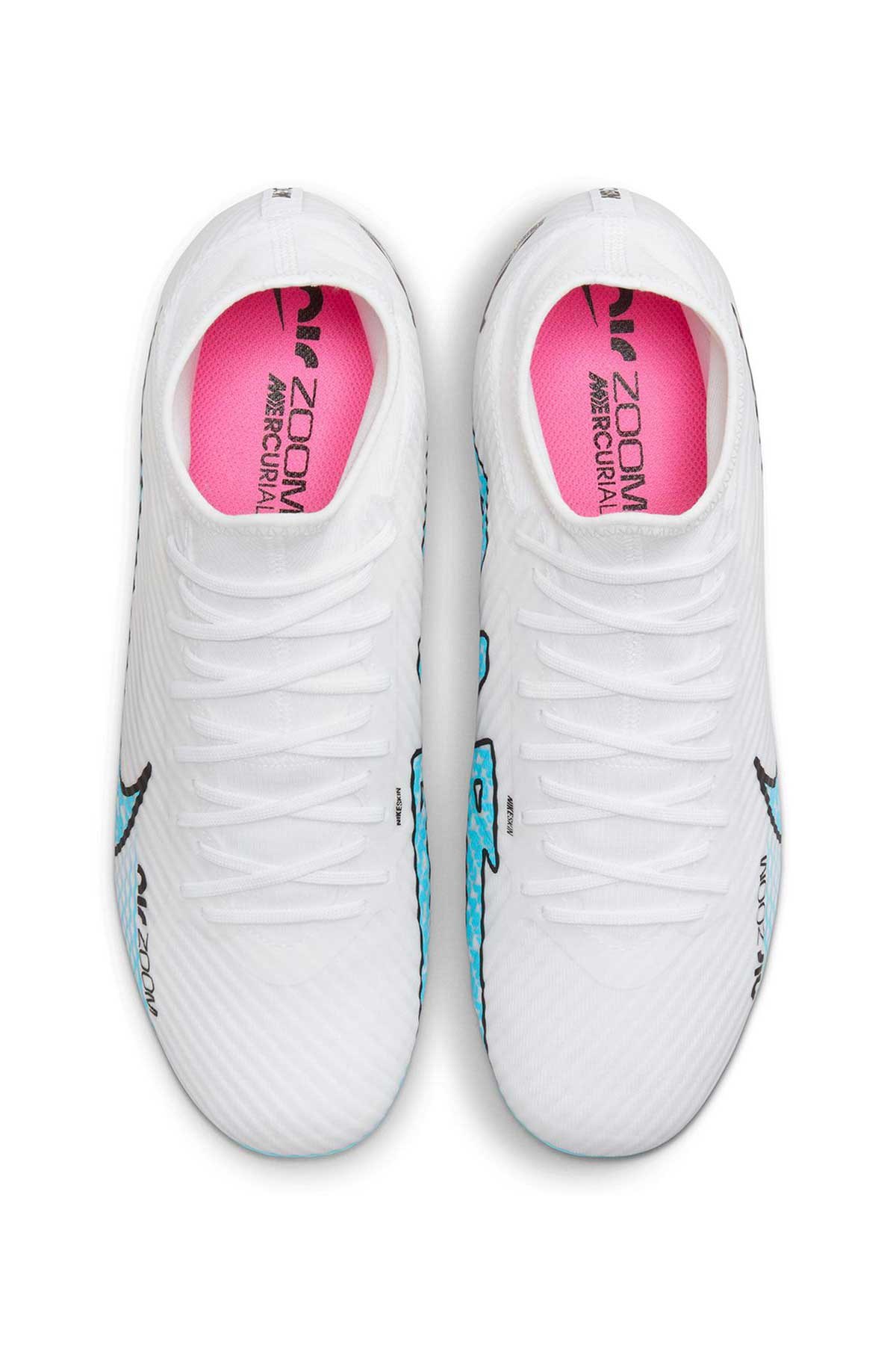 Nike Zoom Mercurial Superfly 9 Erkek Krampon DJ5625-146 Beyaz