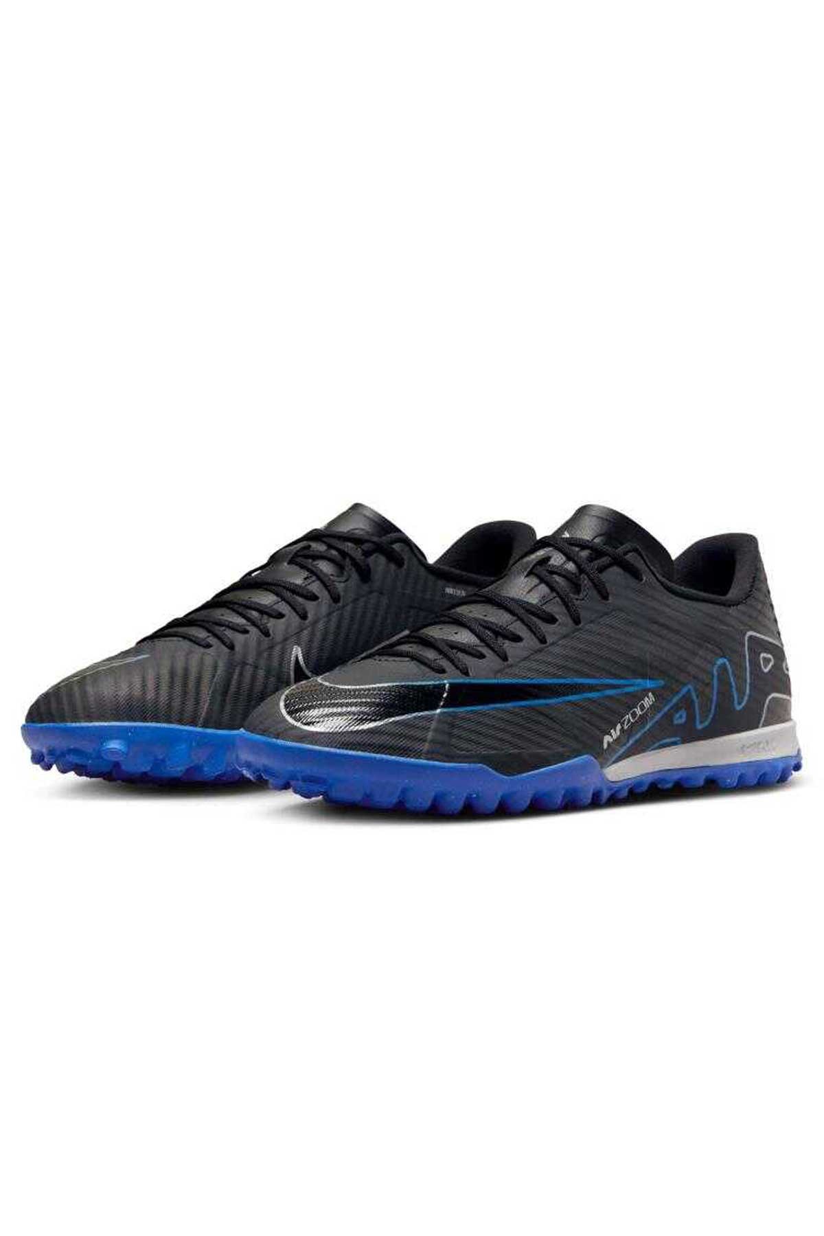 Nike Zoom Vapor 15 Erkek Halı Saha Ayakkabısı DJ5635-040 Siyah