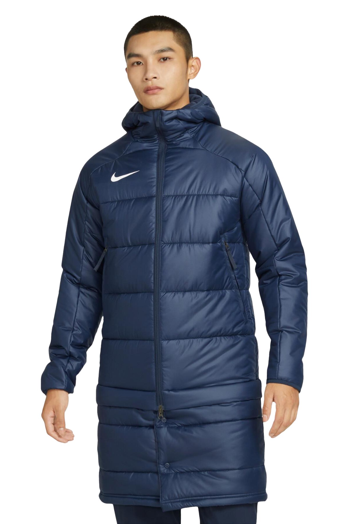 Nike Therma-FIT Academy Pro 2-in-1 Erkek Ceket DJ6306-451 Lacivert