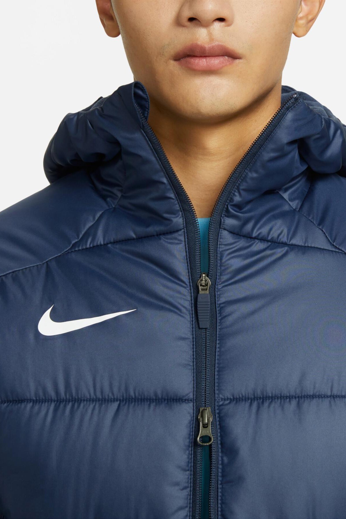 Nike Therma-FIT Academy Pro 2-in-1 Erkek Ceket DJ6306-451 Lacivert
