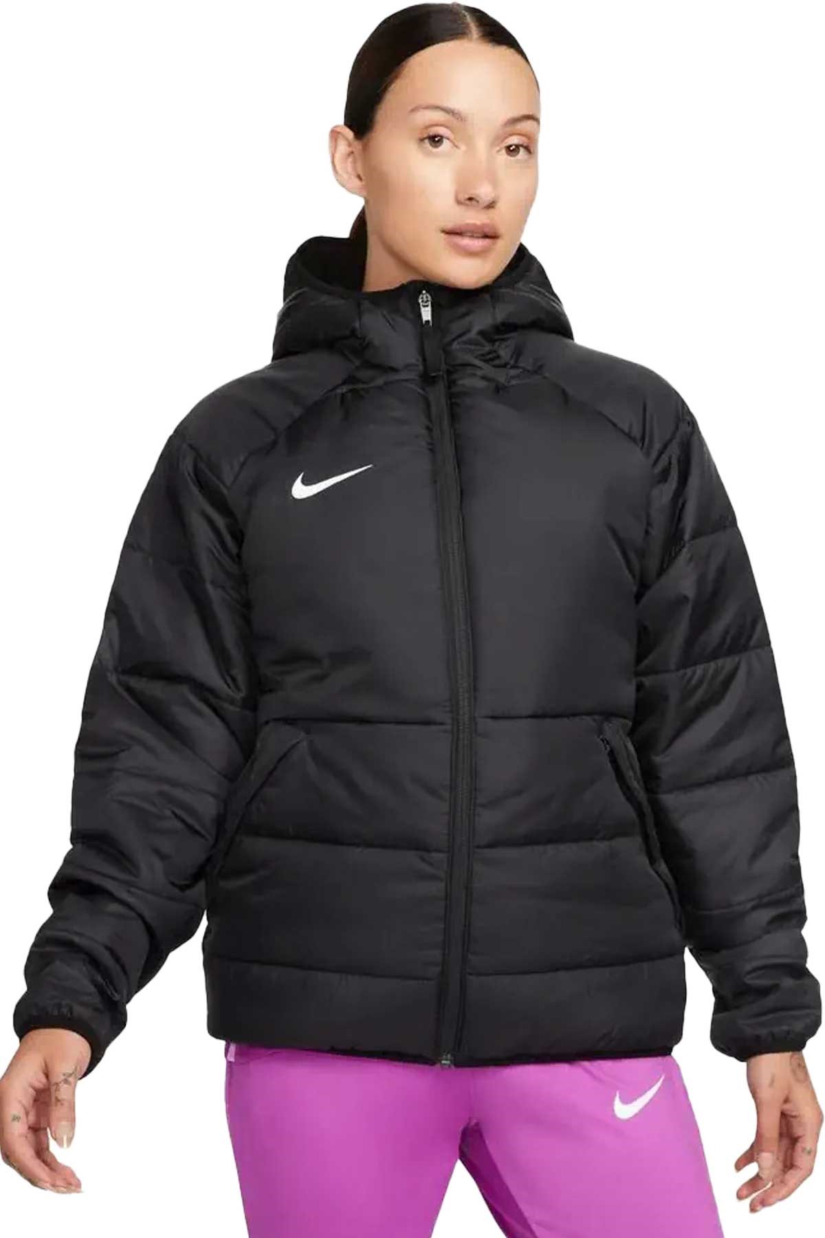 Nike Therma-FIT Academy Pro Kadın Ceket DJ6322-010 Siyah