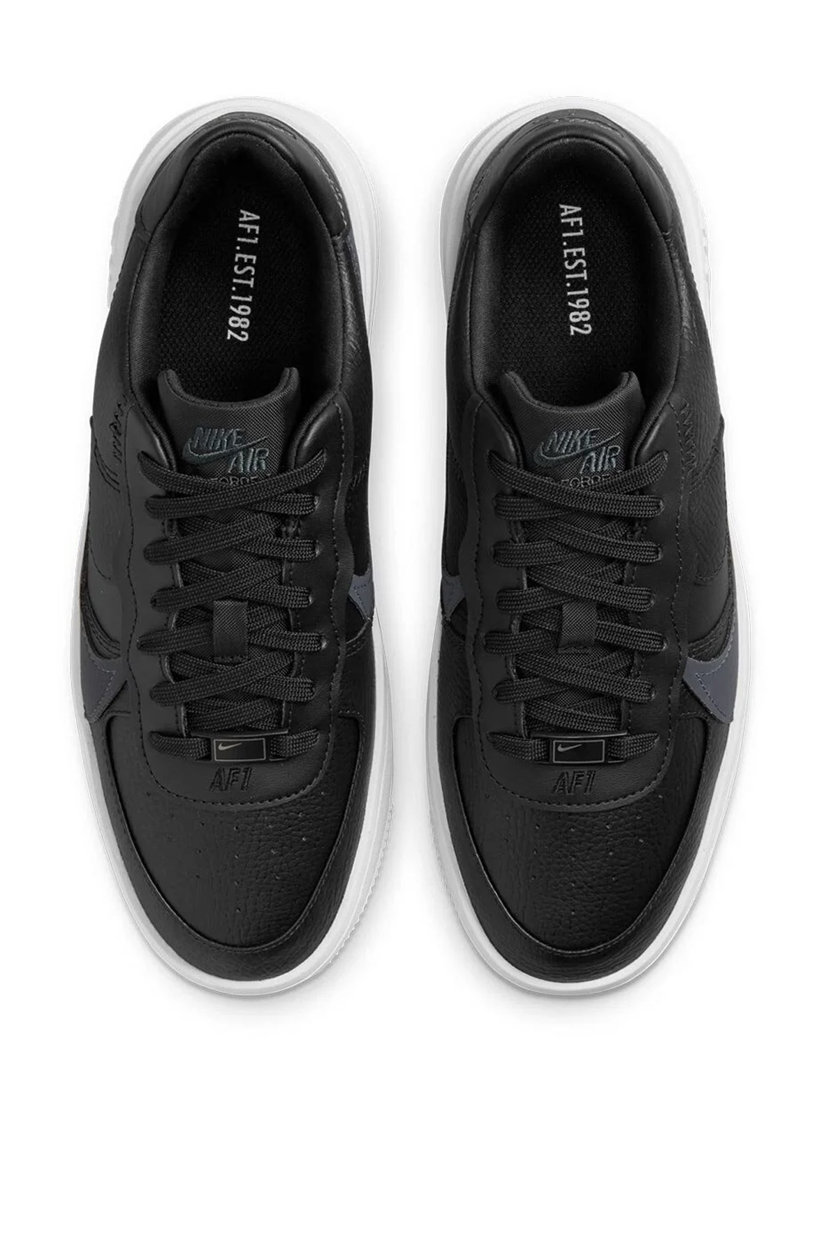 Nike Air Force 1 Plarform Kadın Siyah Spor Ayakkabı DJ9946-001 Siyah