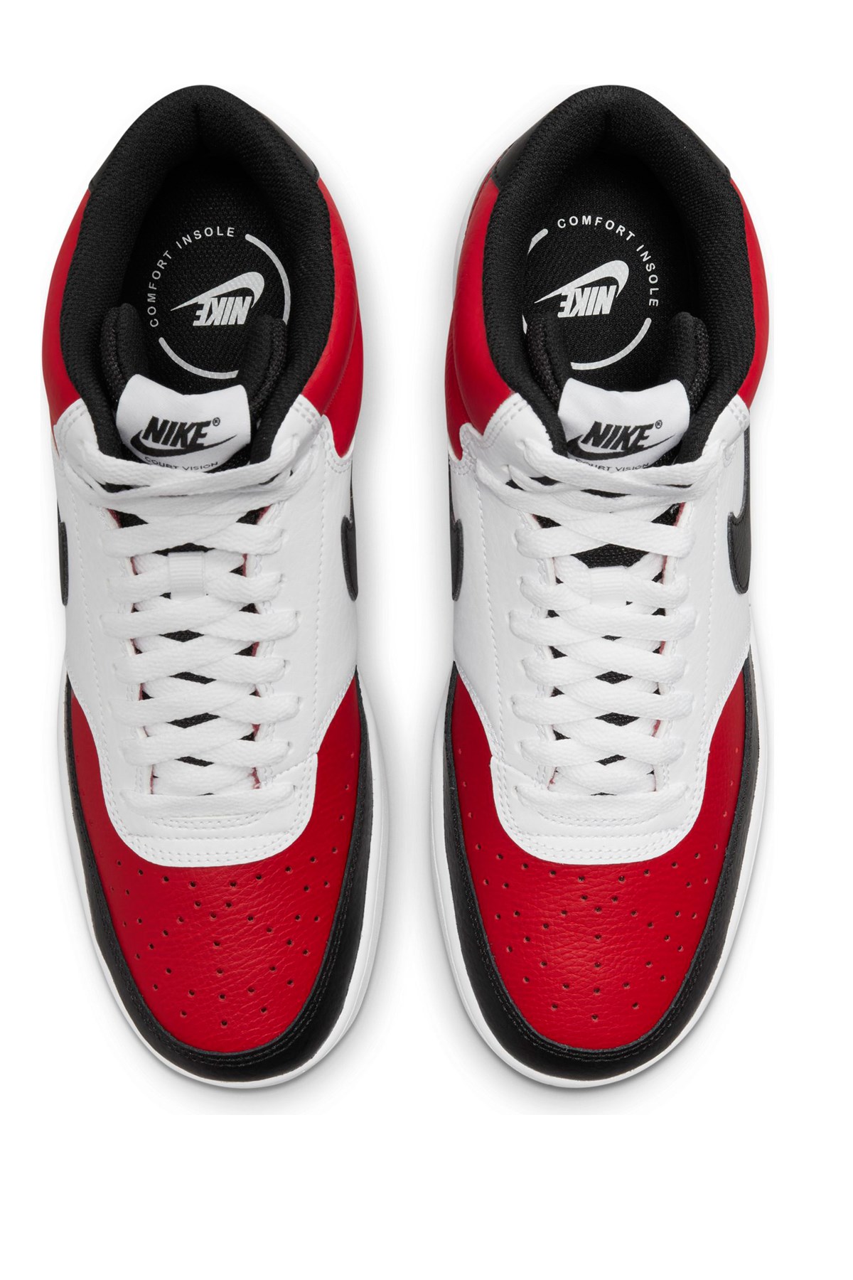 Nike Court Vısıon Mid Nba Erkek Spor Ayakkabı DM1186-600 Kırmızı