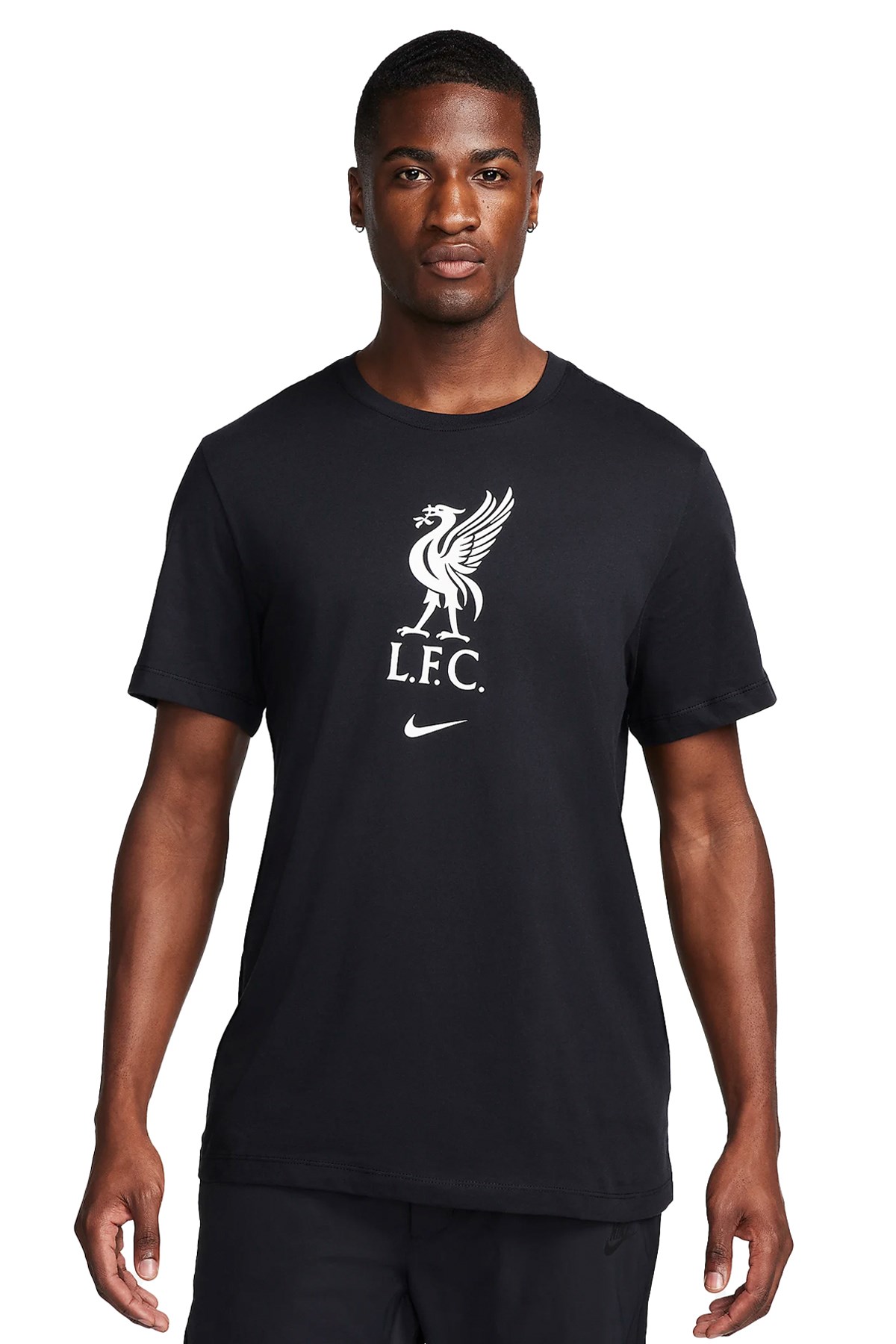 Nike Liverpool FC Erkek Tişört DM3482-014 Siyah