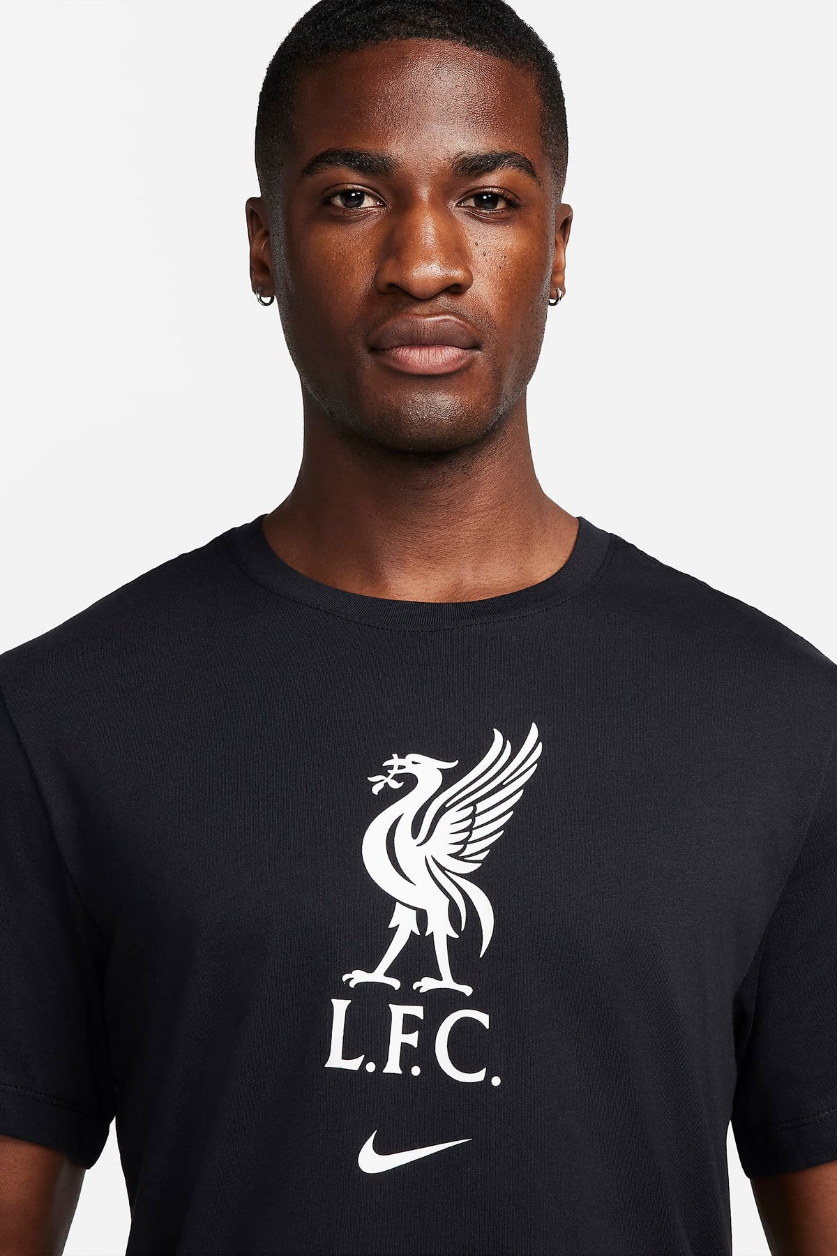 Nike Liverpool FC Erkek Tişört DM3482-014 Siyah