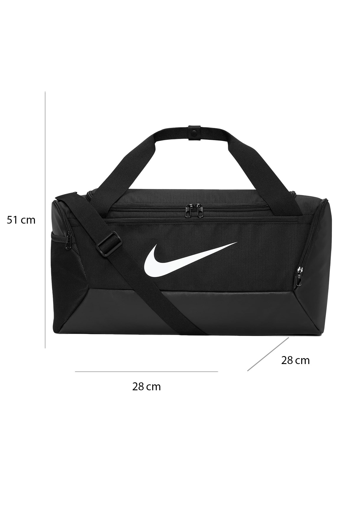 Nike Brasilia 9.5 Unisex Spor Çantası DM3976-010 Siyah