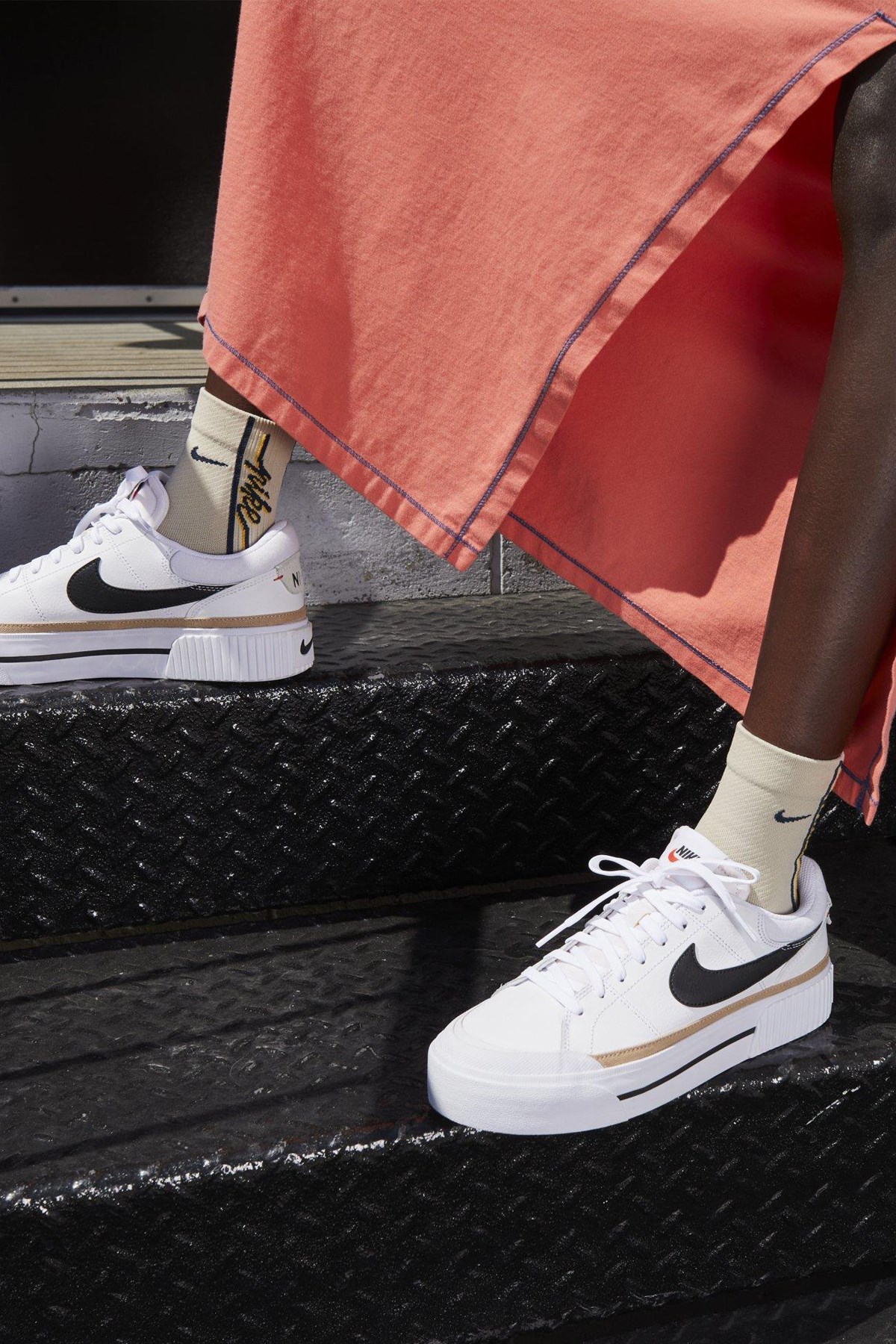 Nike Wmns Court Legacy Lift Kadın Spor Ayakkabı Beyaz