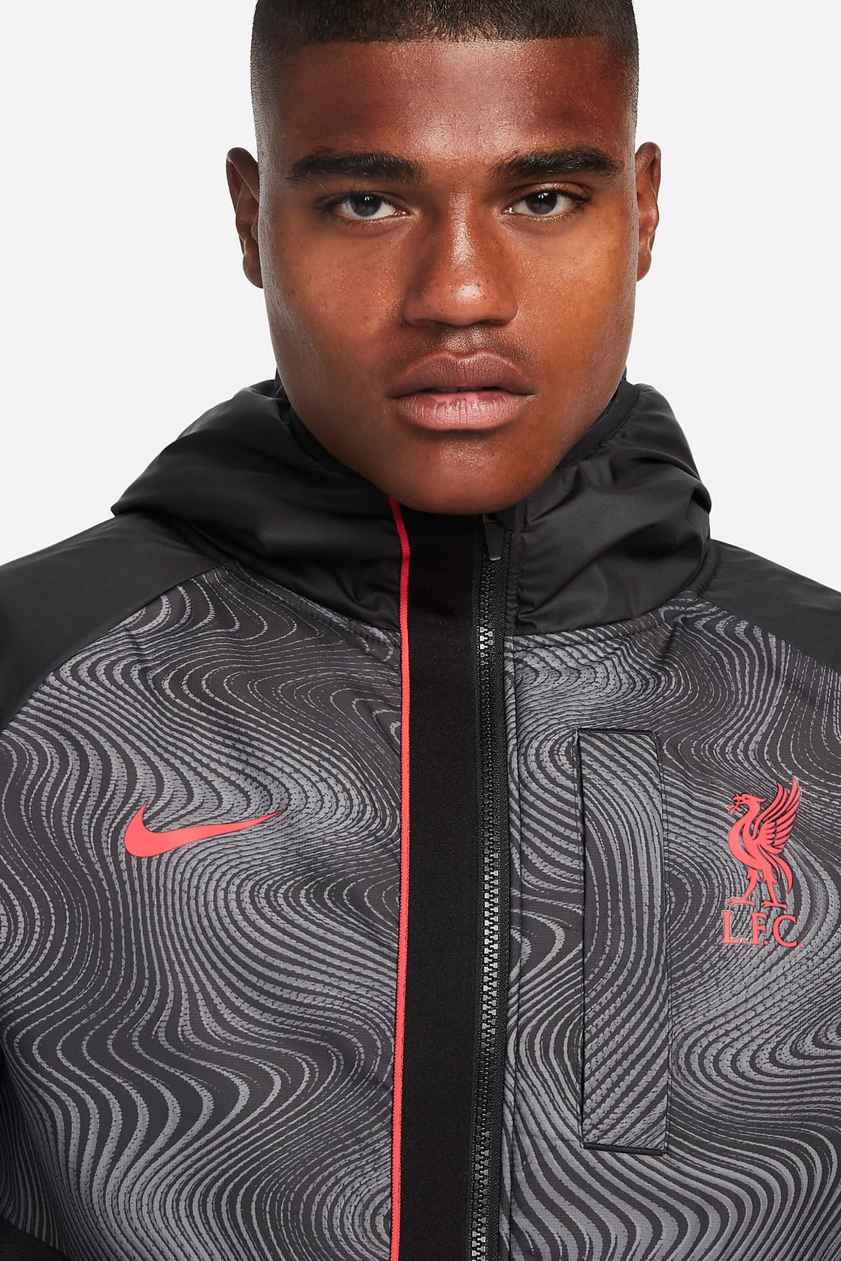 Nıke Liverpool FC AWF Erkek Polar DN3112-010 Siyah