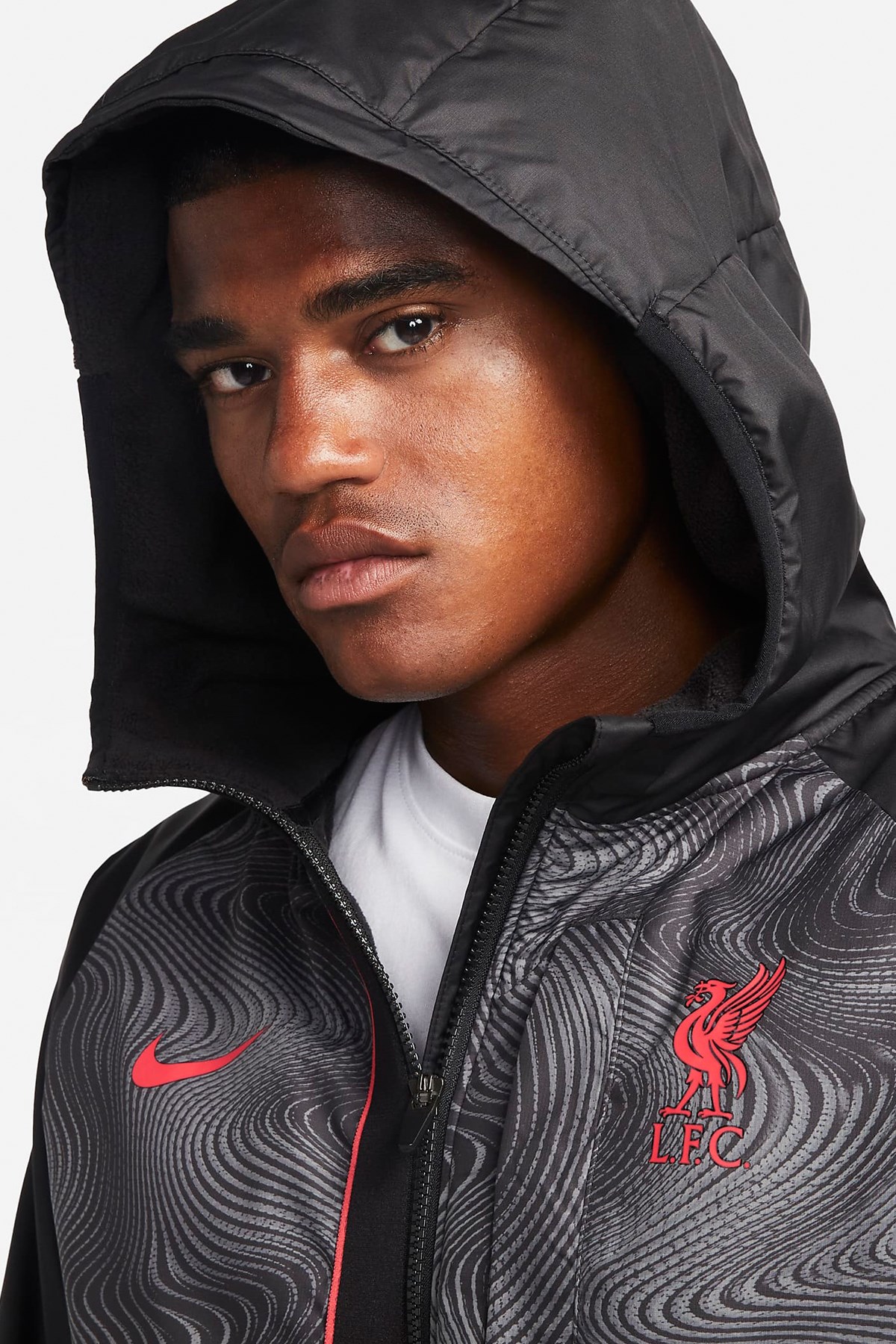 Nıke Liverpool FC AWF Erkek Polar DN3112-010 Siyah