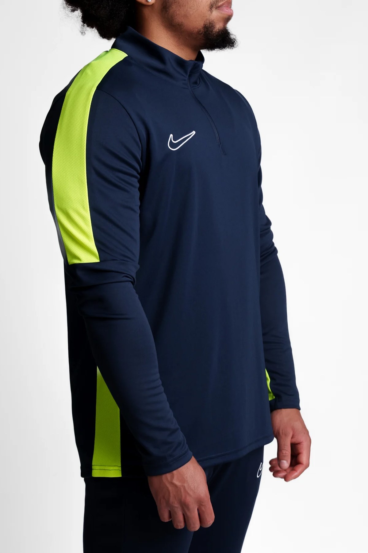 Nike Dri-FIT Academy Erkek Sweatshirt DR1352-452 Lacivert